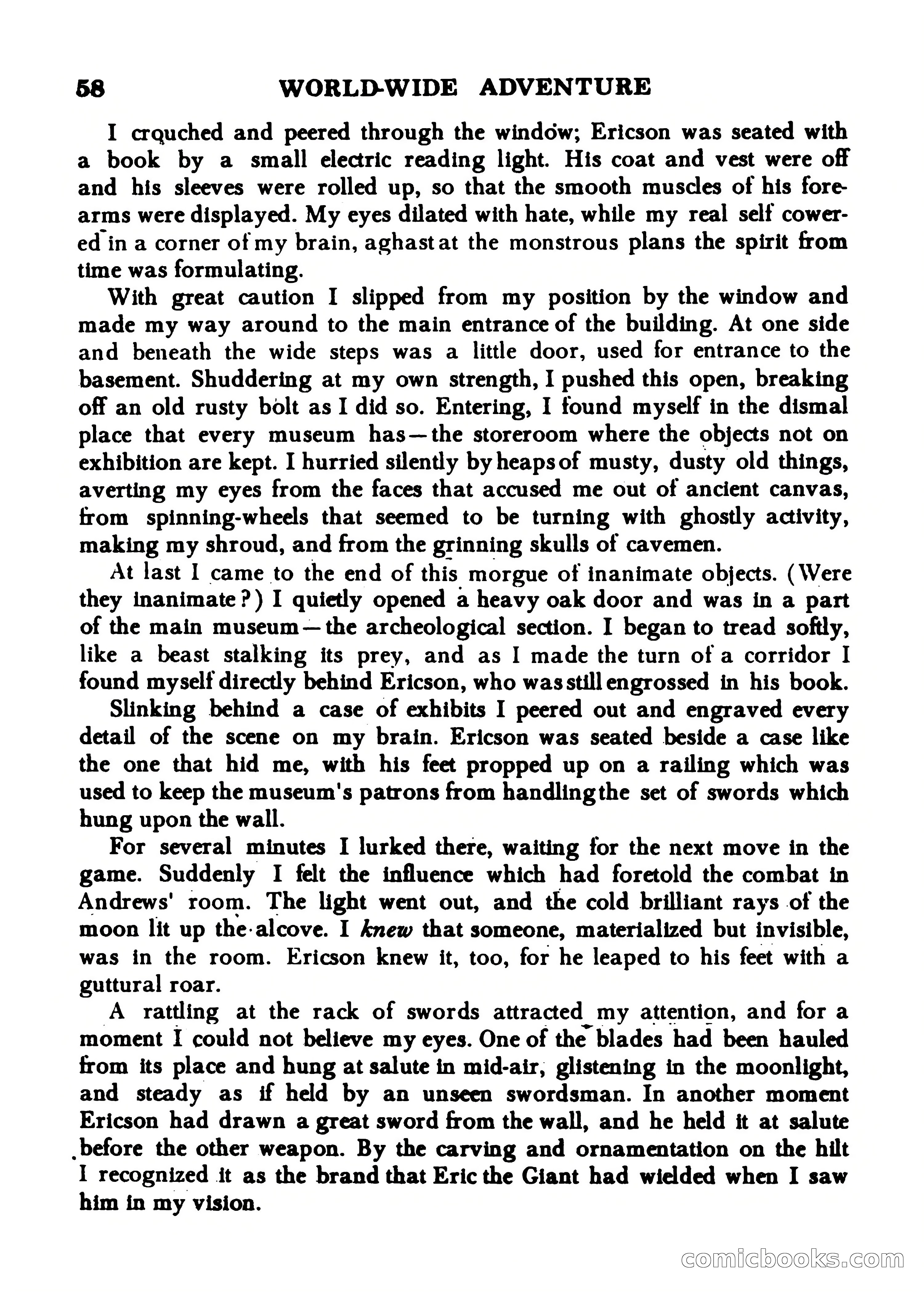 World Wide Adventure No. 7 — page 58 of 132