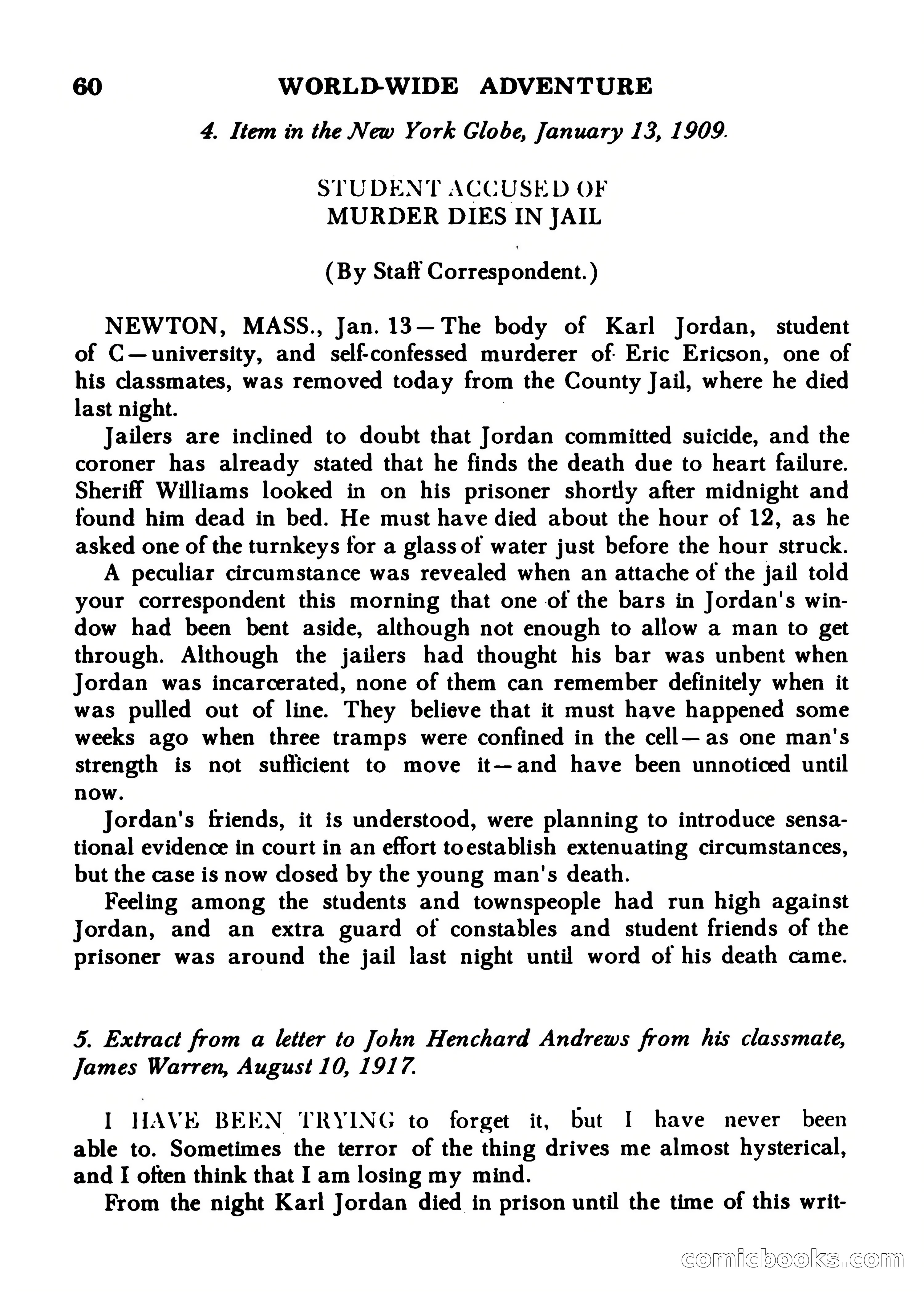 World Wide Adventure No. 7 — page 60 of 132