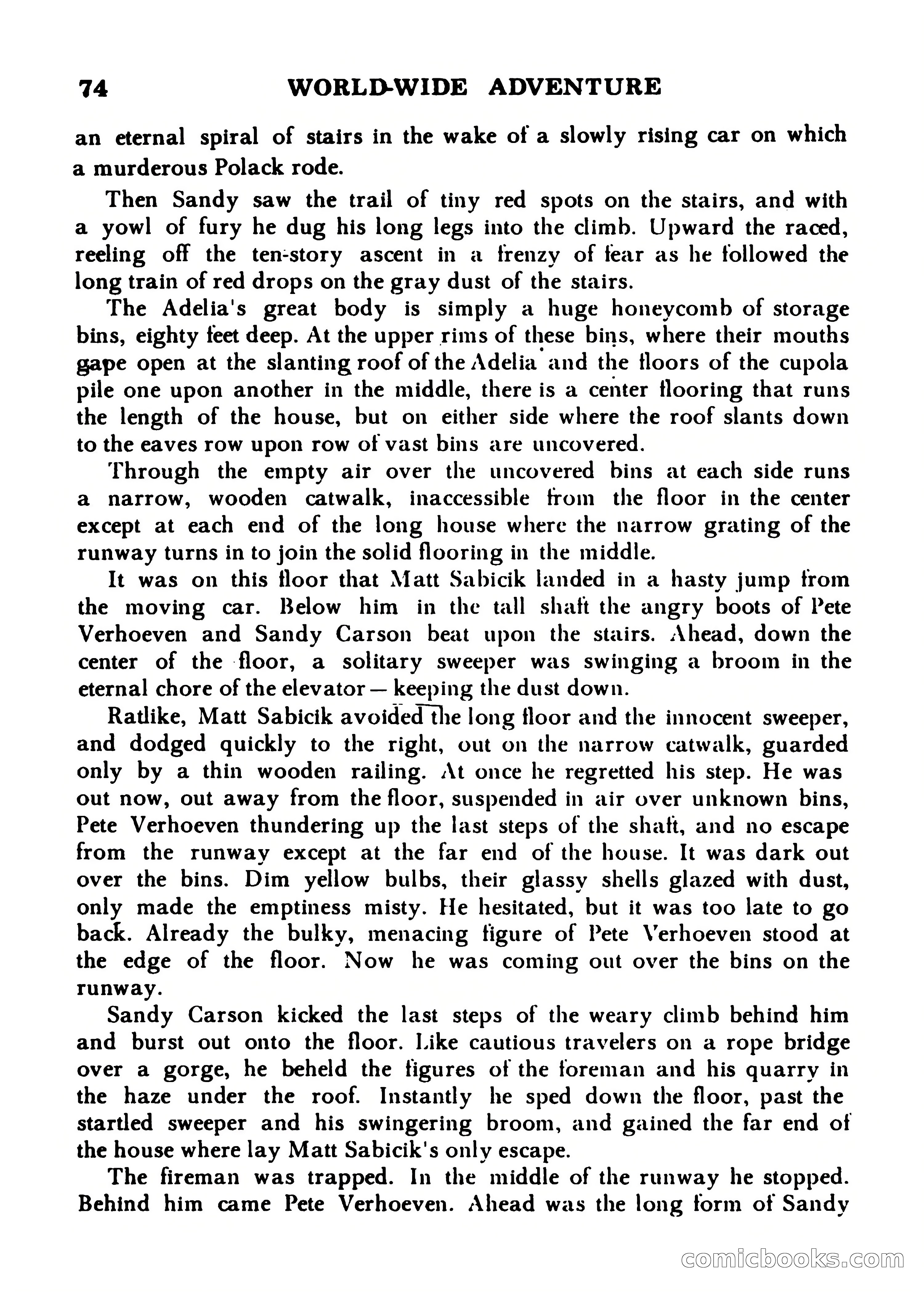 World Wide Adventure No. 7 — page 74 of 132