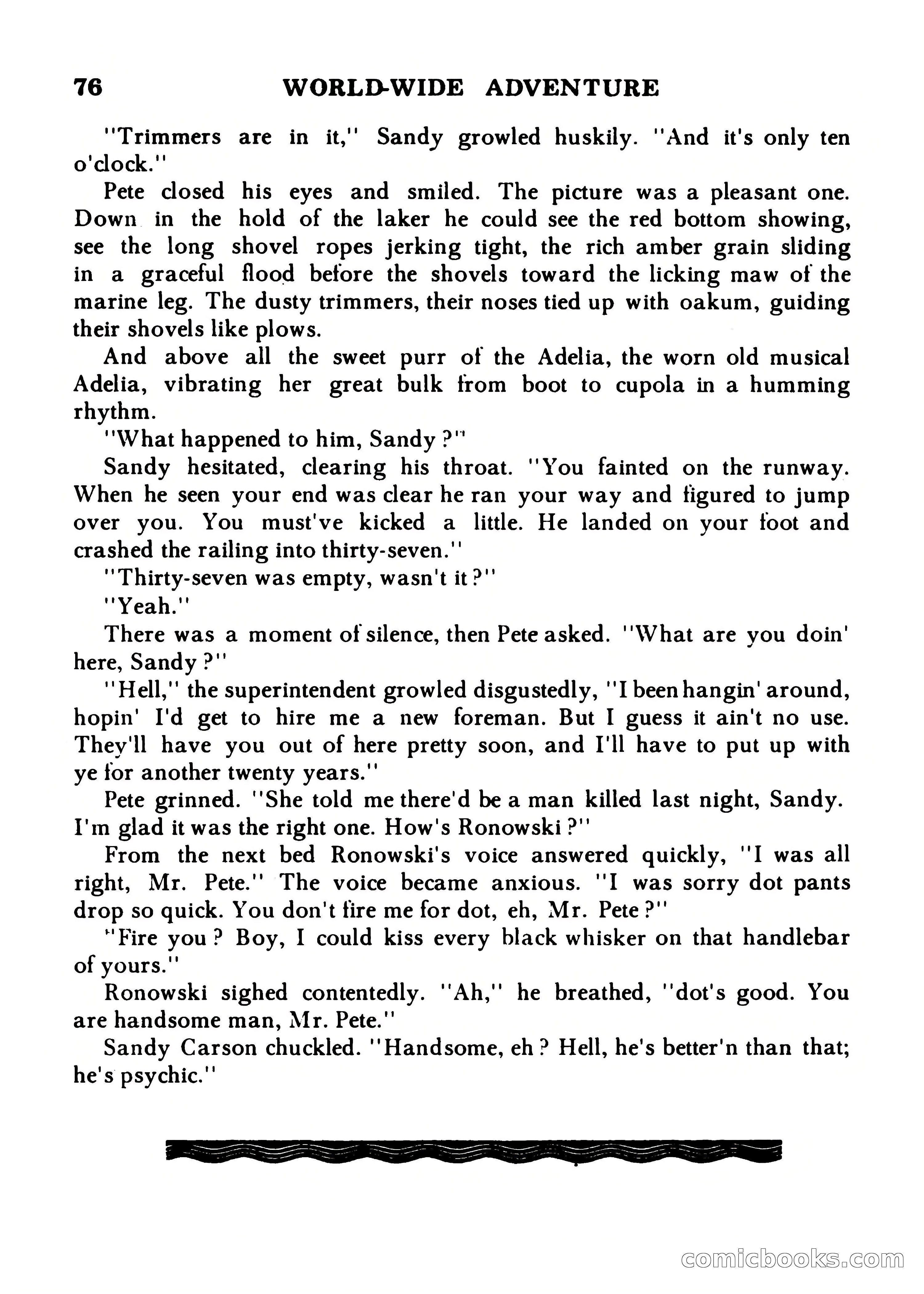World Wide Adventure No. 7 — page 76 of 132