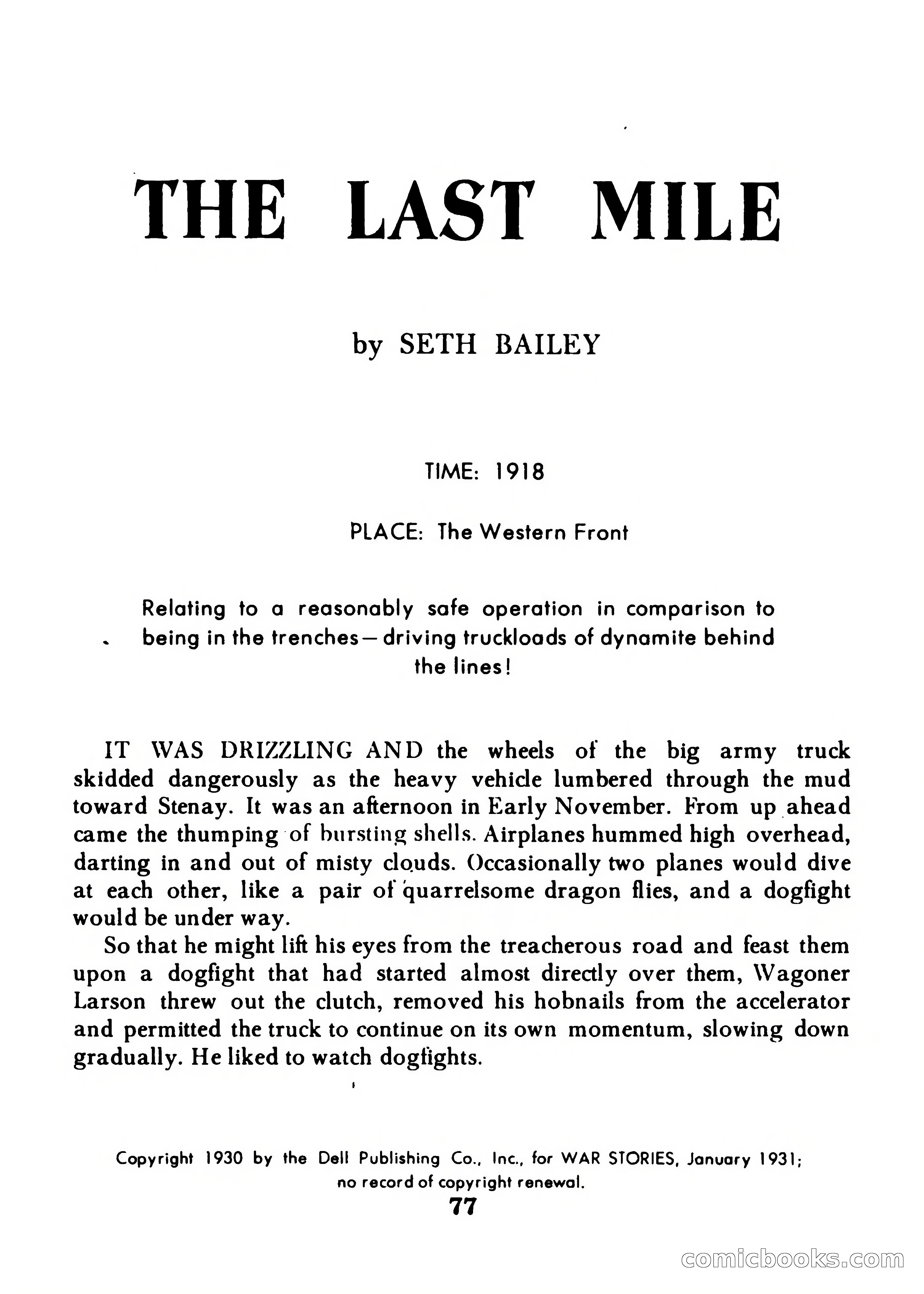 World Wide Adventure No. 7 — page 77 of 132