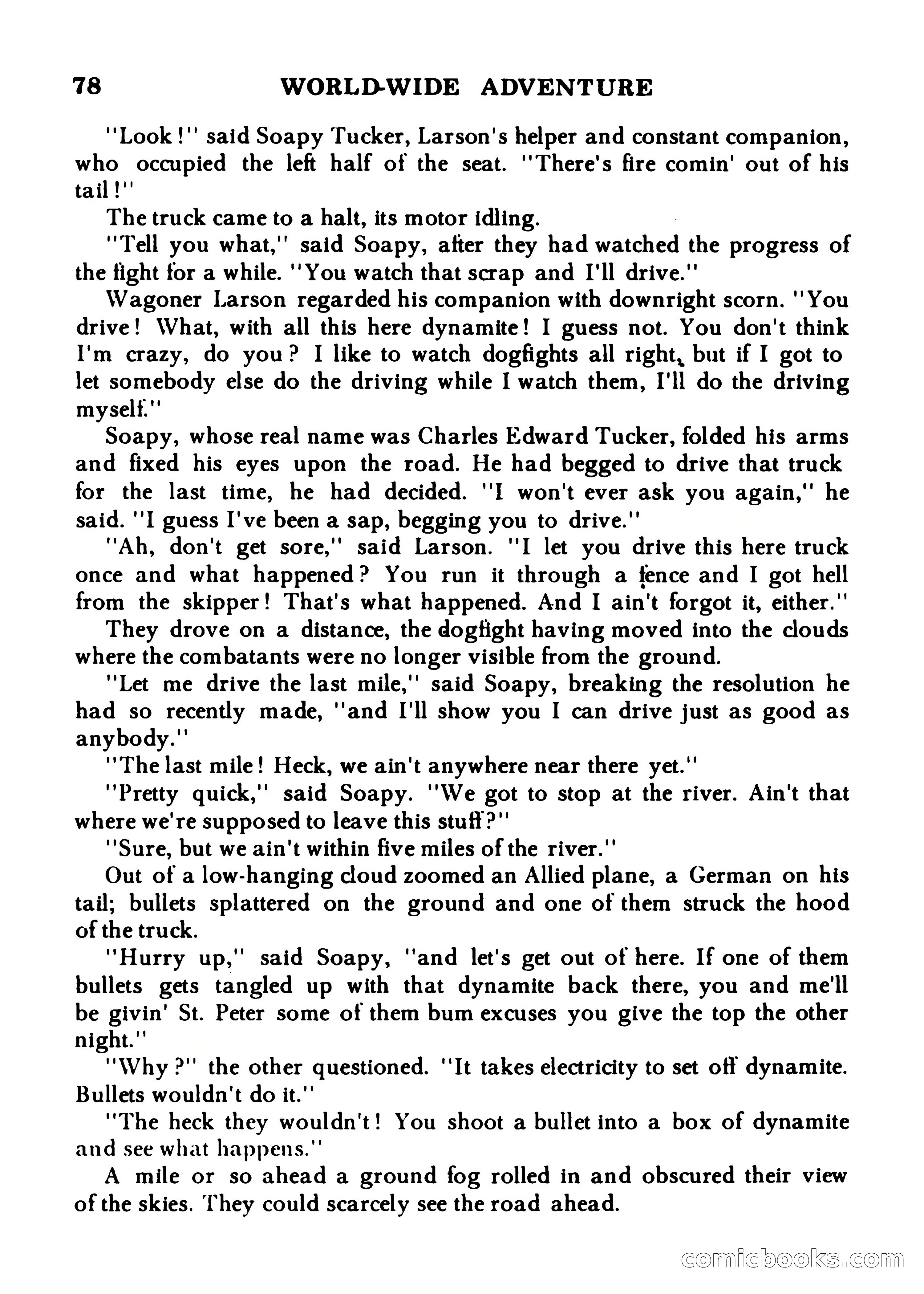 World Wide Adventure No. 7 — page 78 of 132