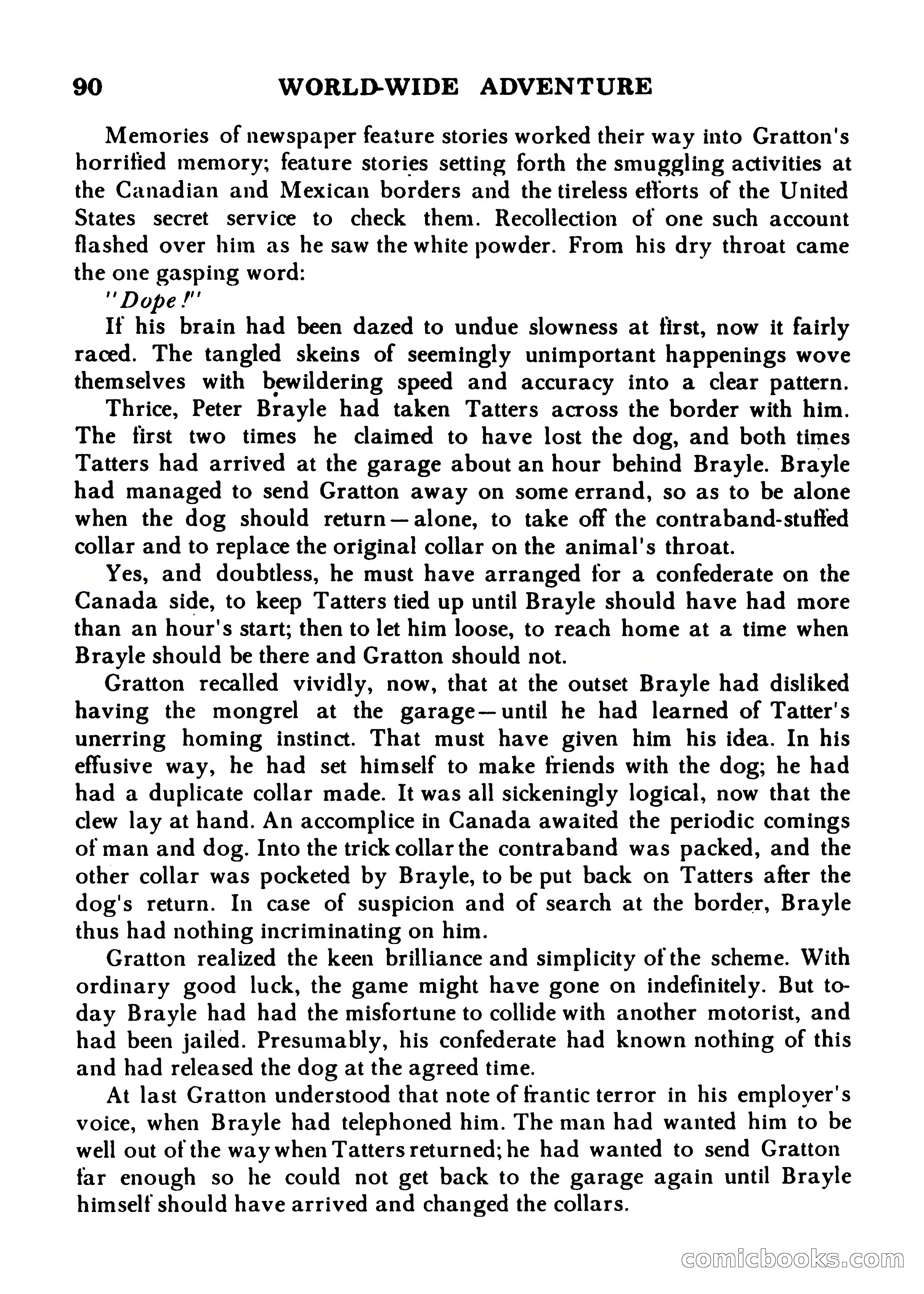 World Wide Adventure No. 7 — page 90 of 132