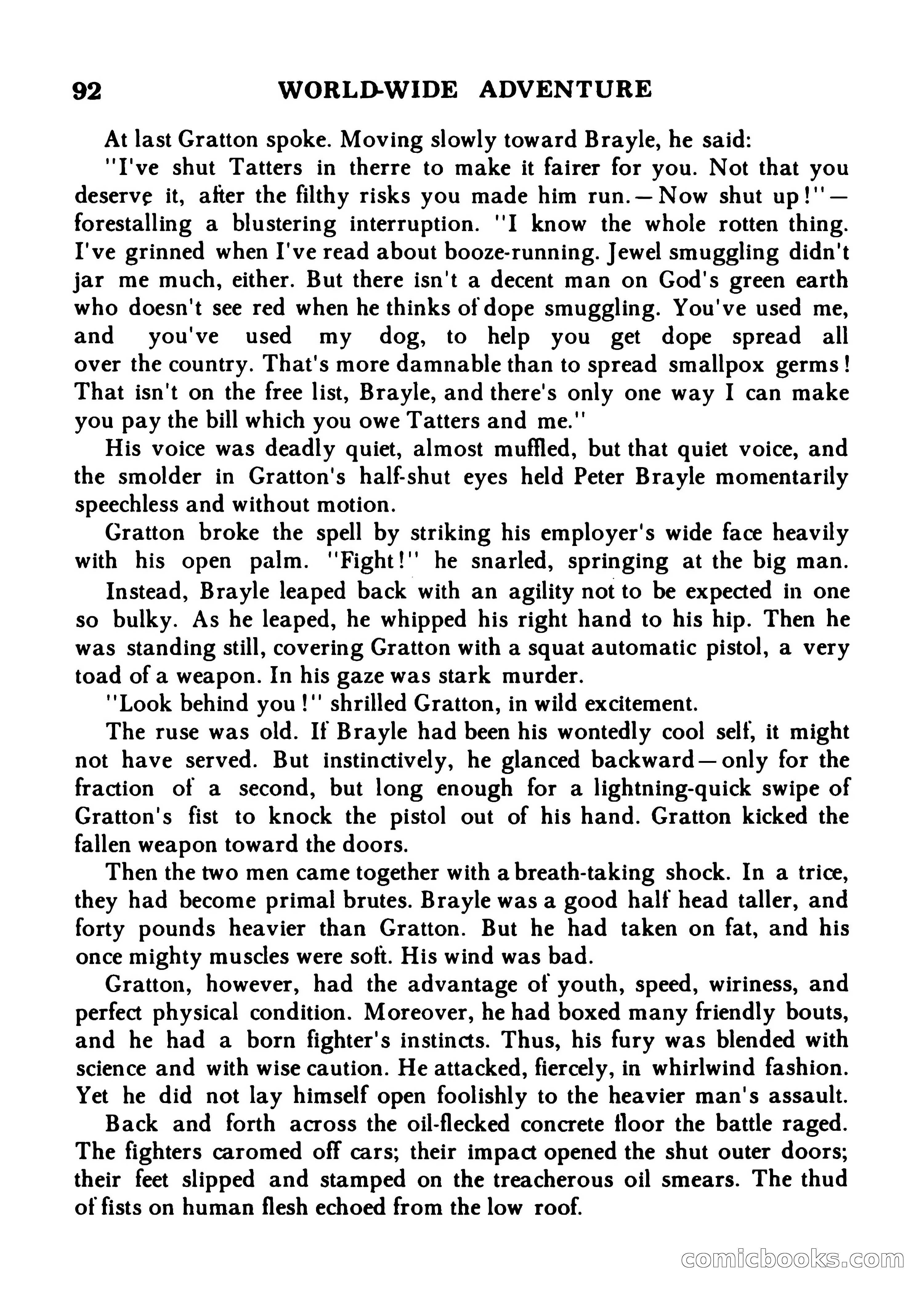 World Wide Adventure No. 7 — page 92 of 132
