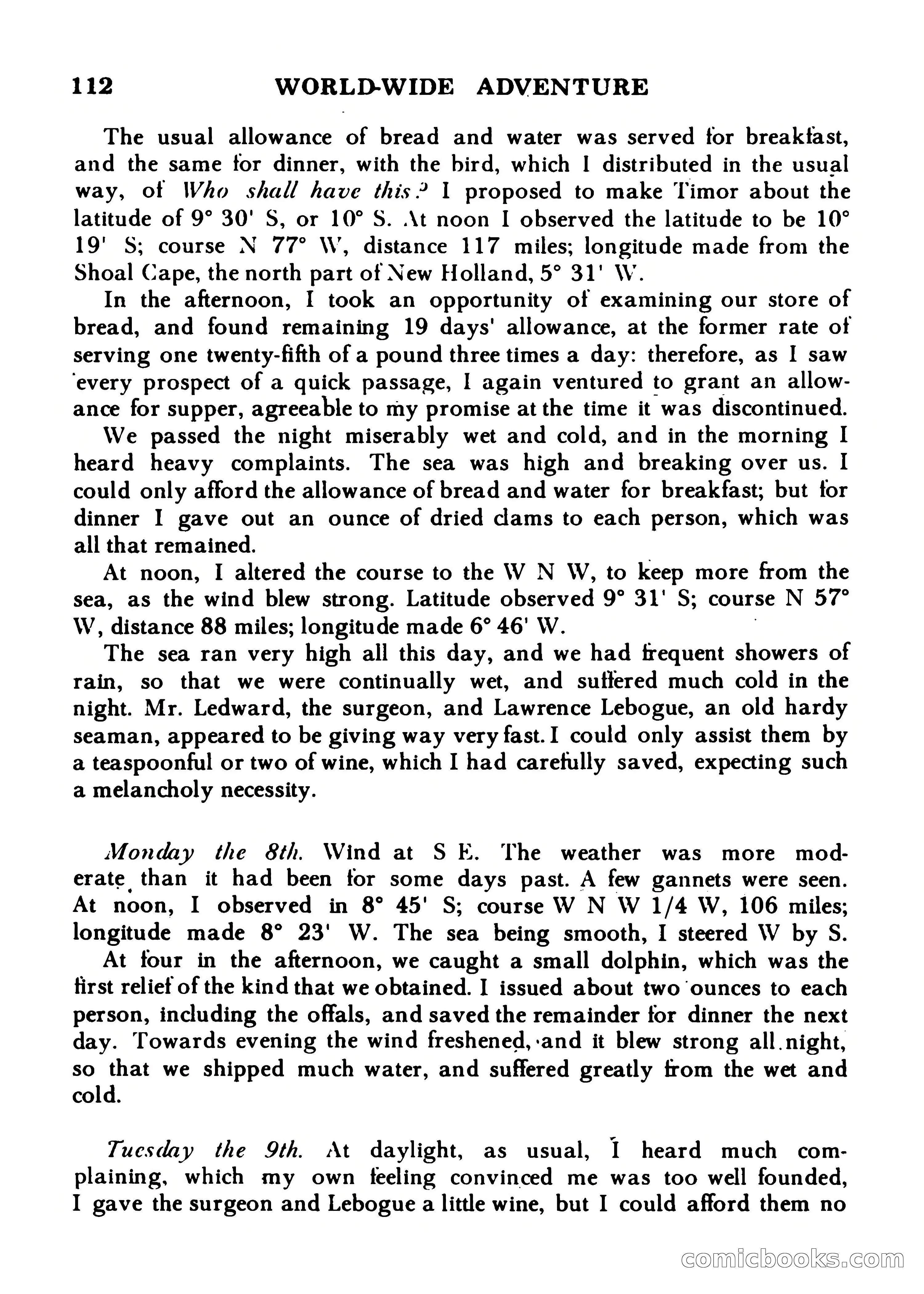 World Wide Adventure No. 7 — page 112 of 132