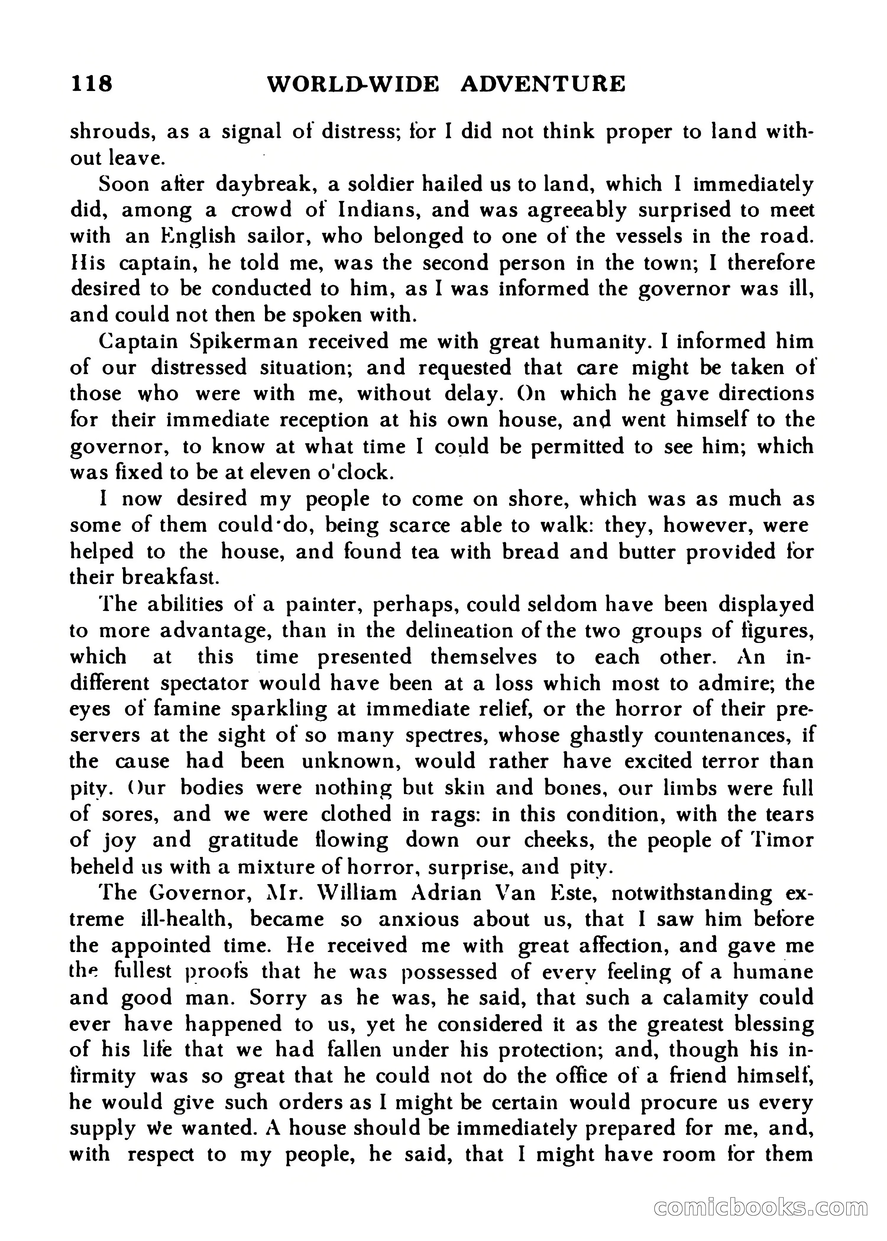 World Wide Adventure No. 7 — page 118 of 132