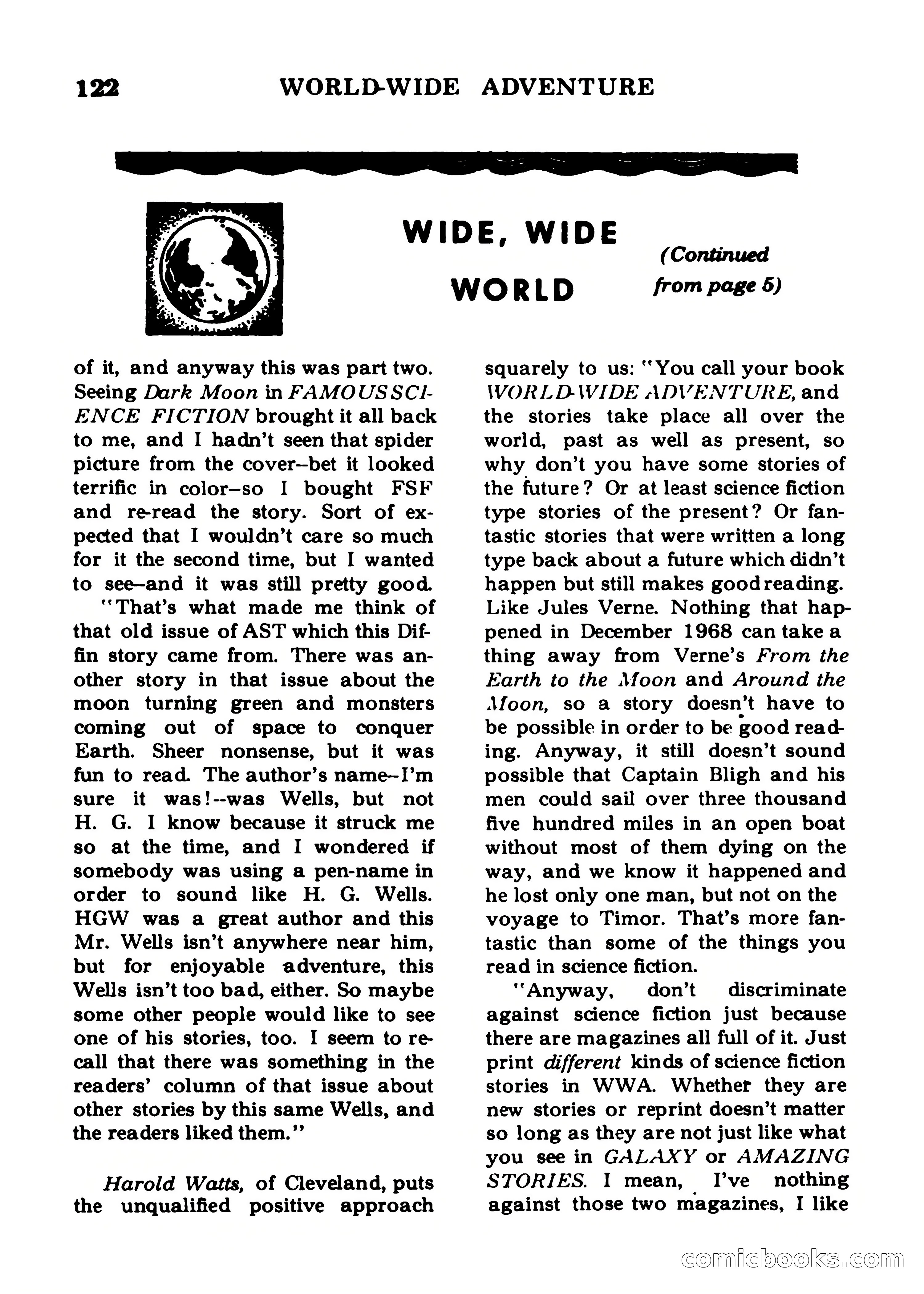 World Wide Adventure No. 7 — page 122 of 132
