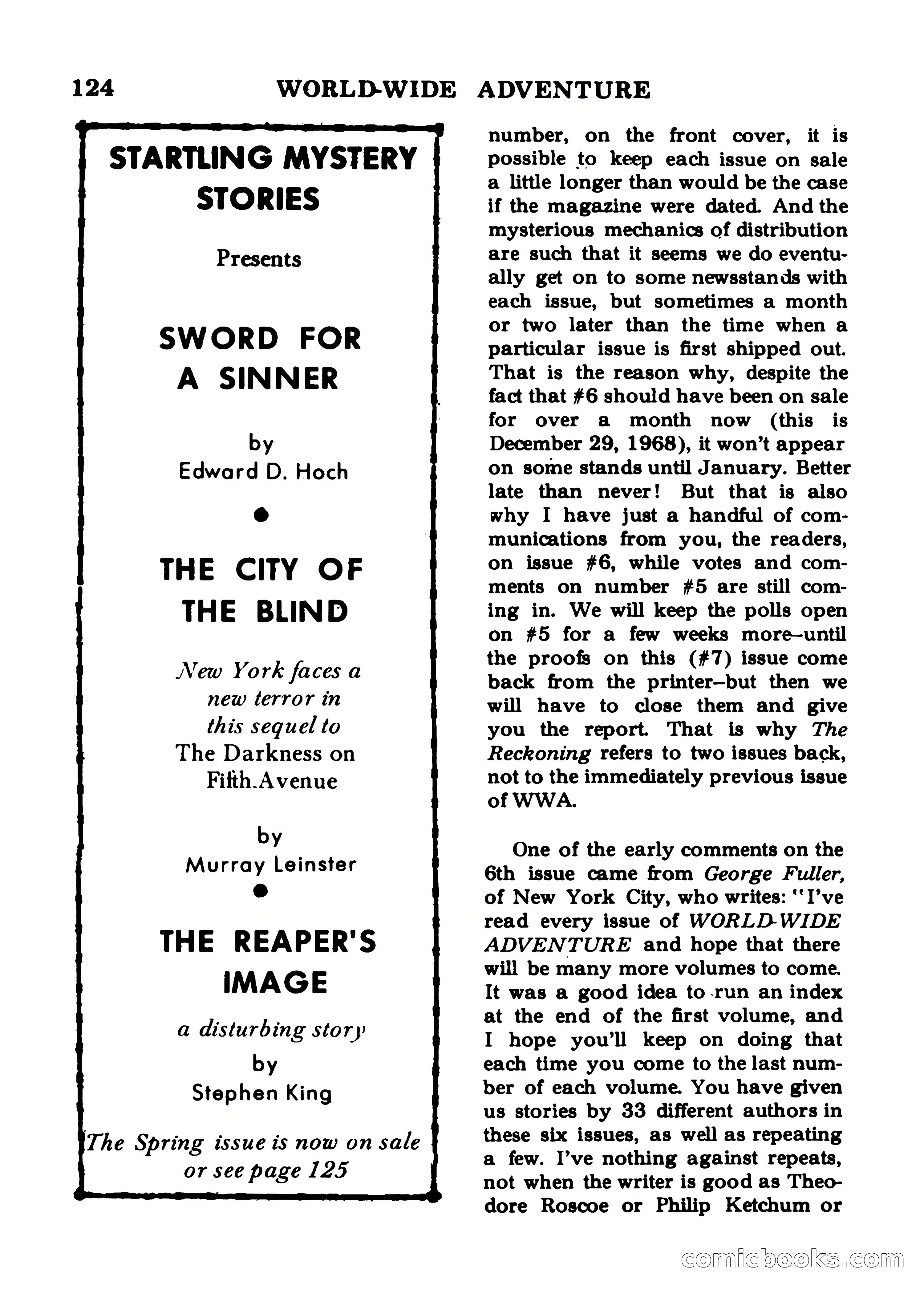 World Wide Adventure No. 7 — page 124 of 132
