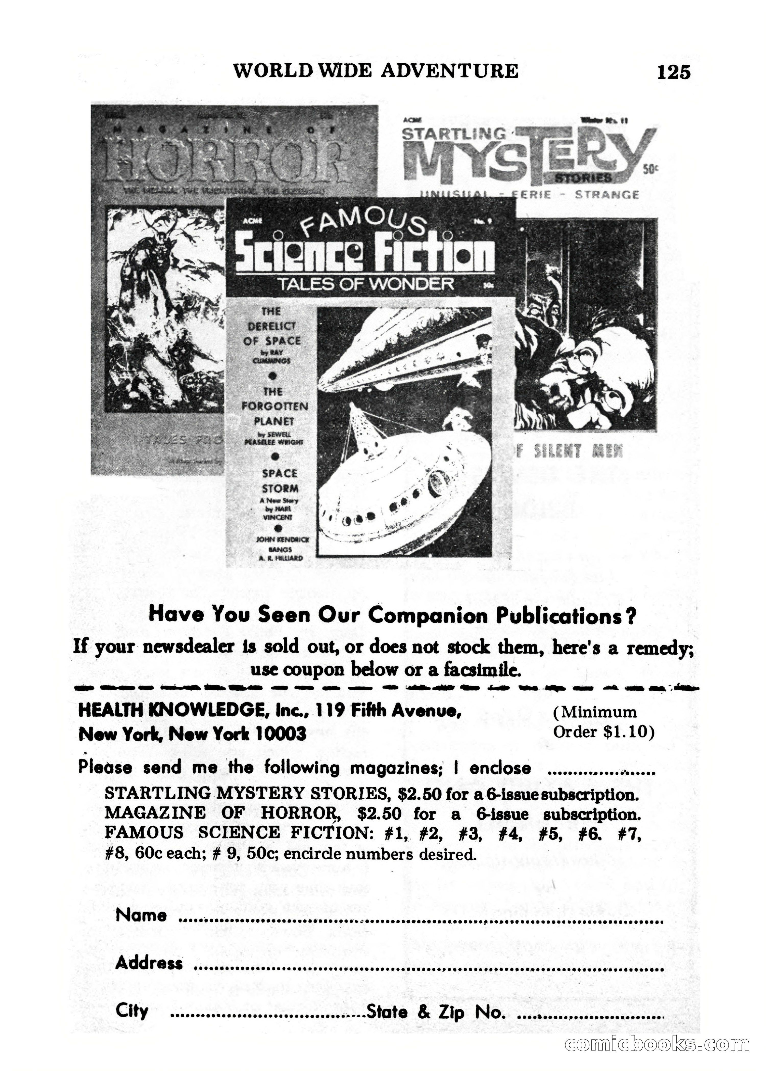World Wide Adventure No. 7 — page 125 of 132