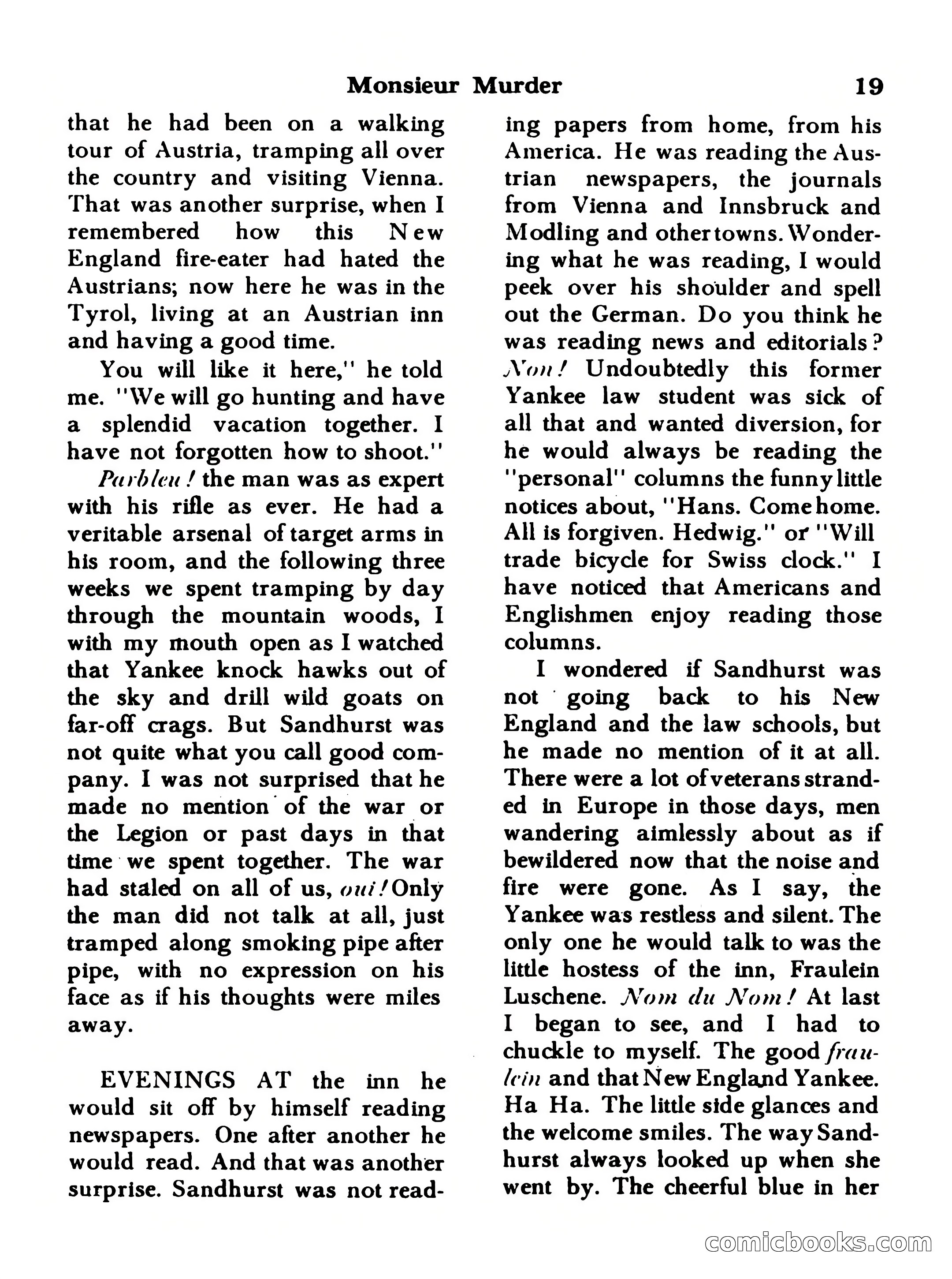 World Wide Adventure No. 1 — page 19 of 132