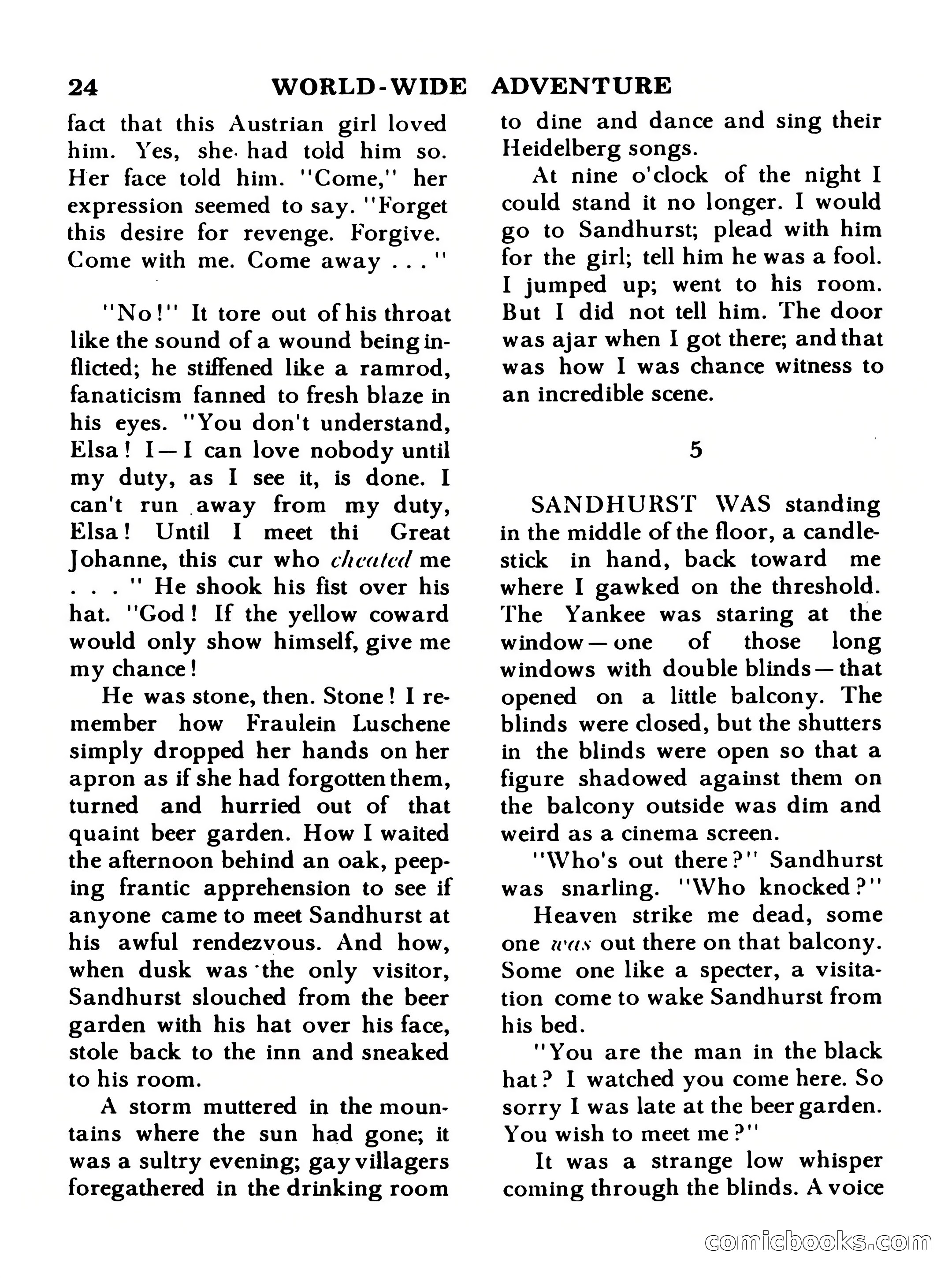 World Wide Adventure No. 1 — page 24 of 132