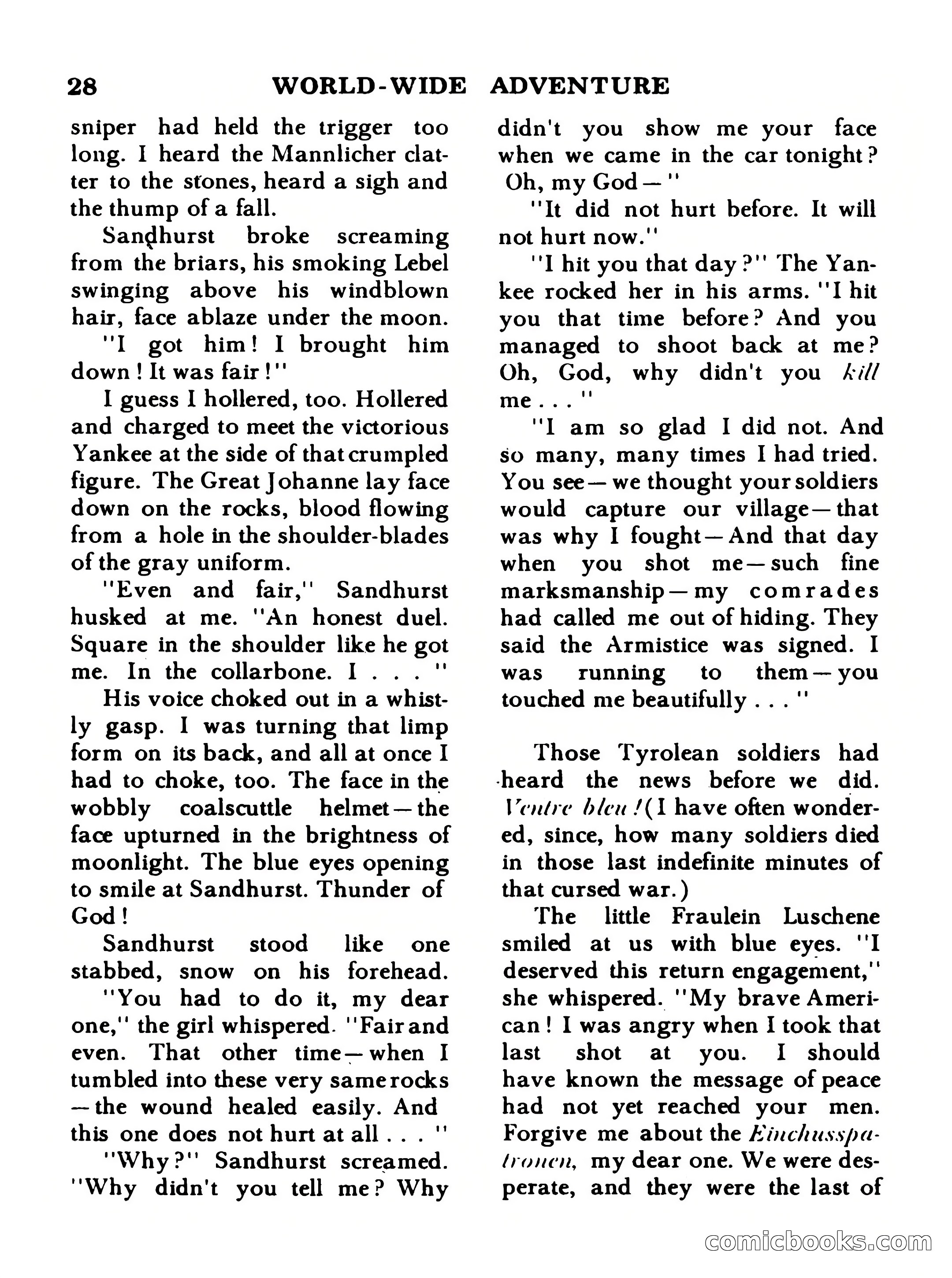 World Wide Adventure No. 1 — page 28 of 132