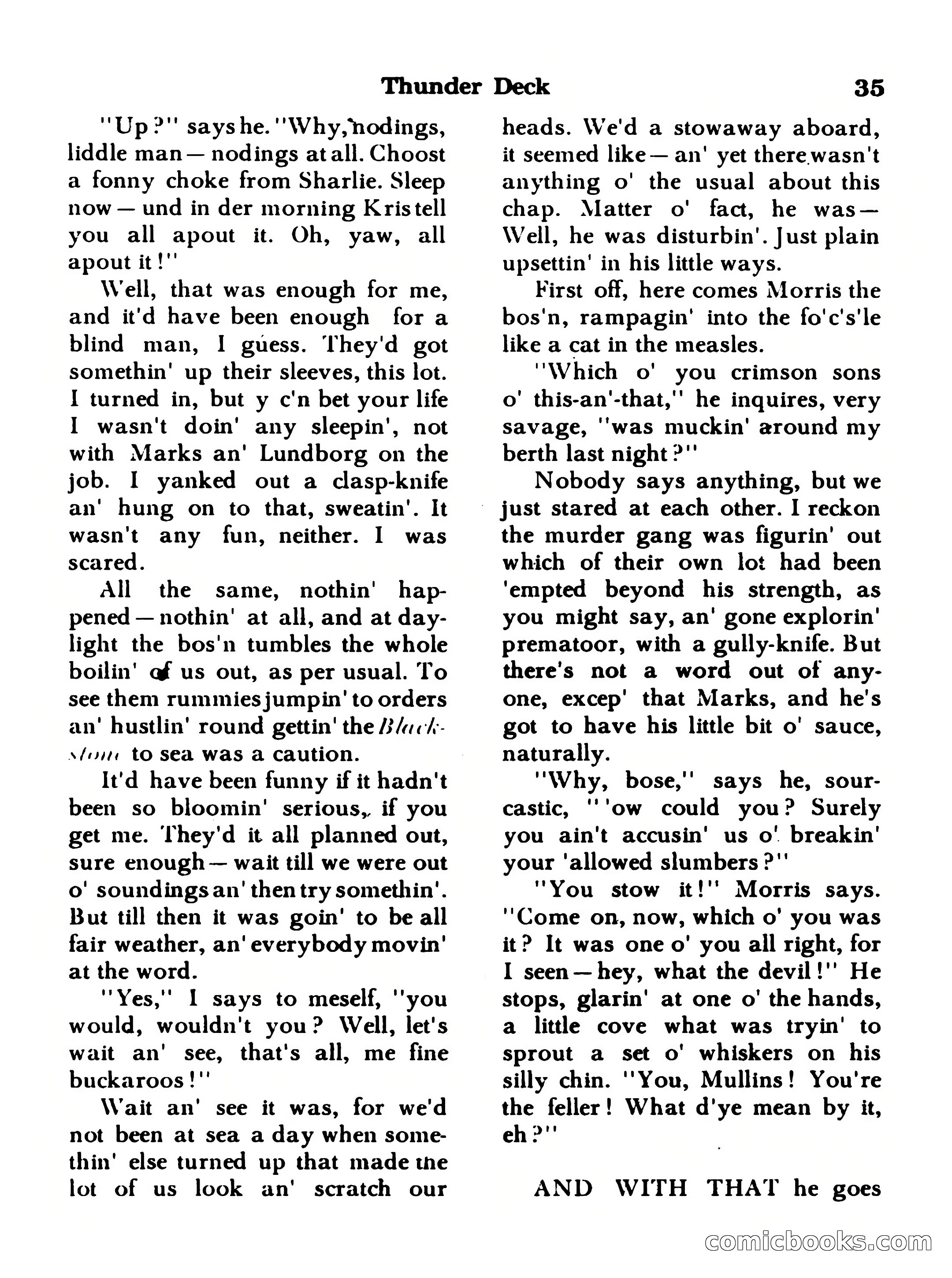 World Wide Adventure No. 1 — page 35 of 132