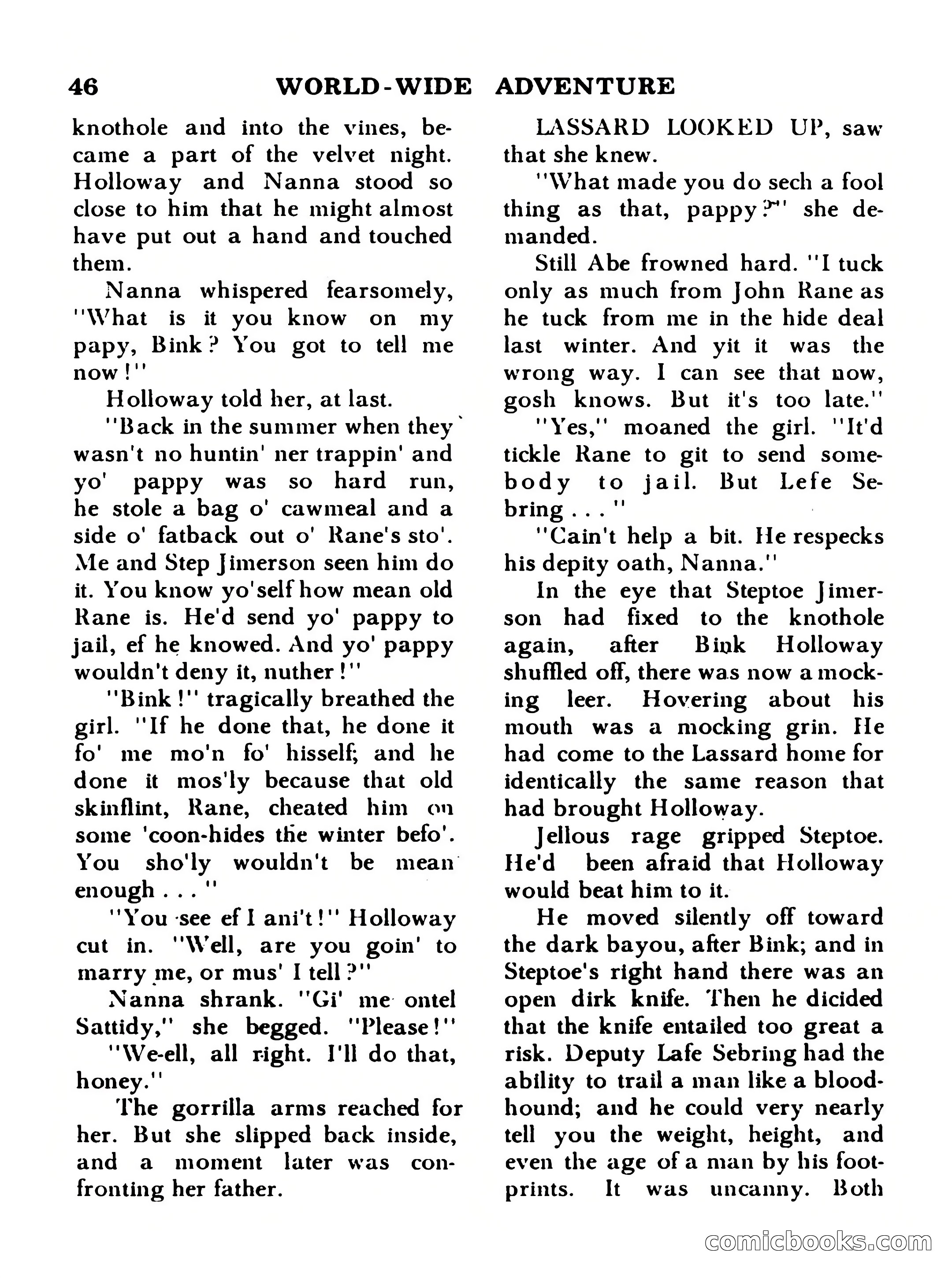 World Wide Adventure No. 1 — page 46 of 132