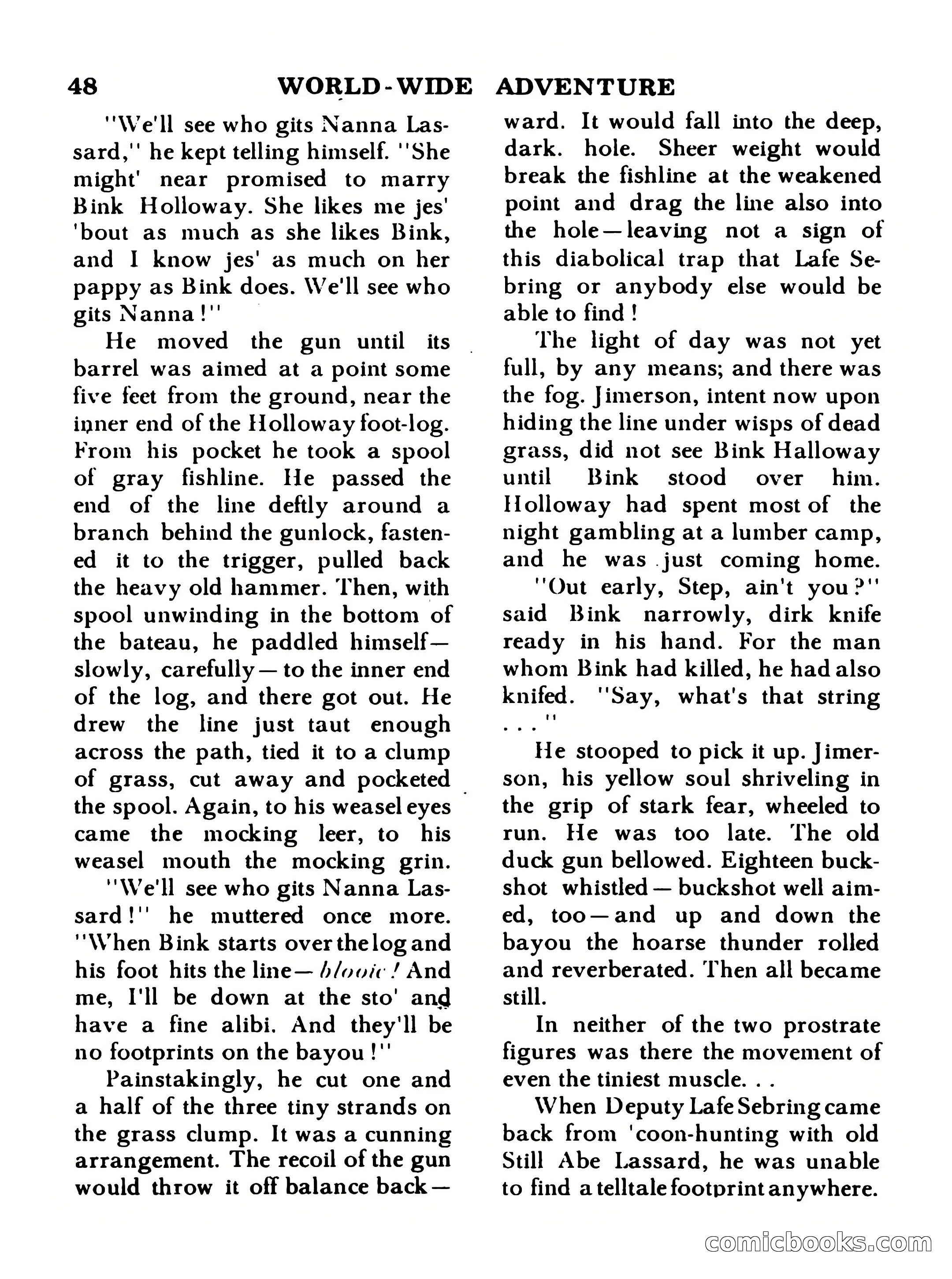World Wide Adventure No. 1 — page 48 of 132