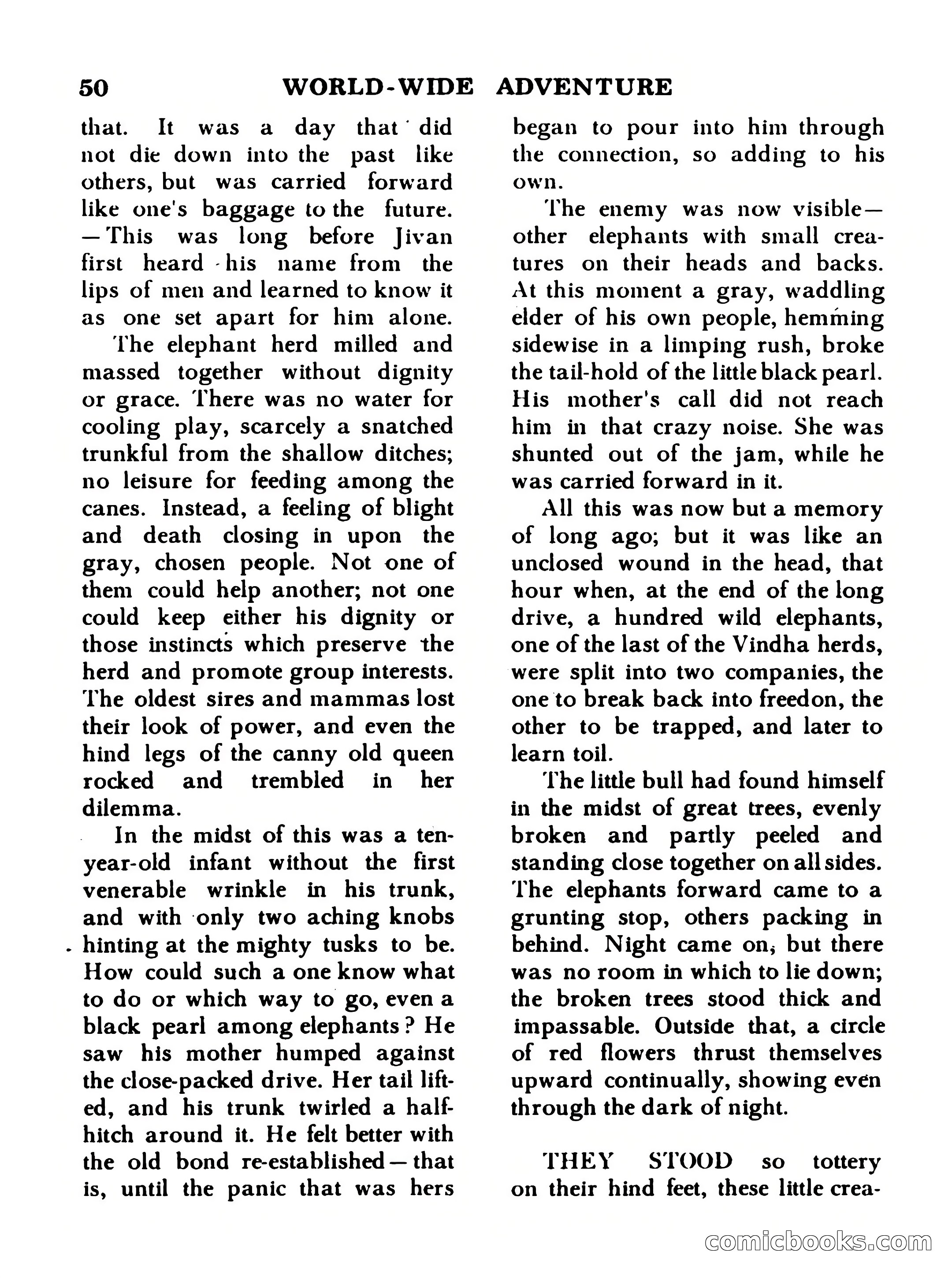 World Wide Adventure No. 1 — page 50 of 132
