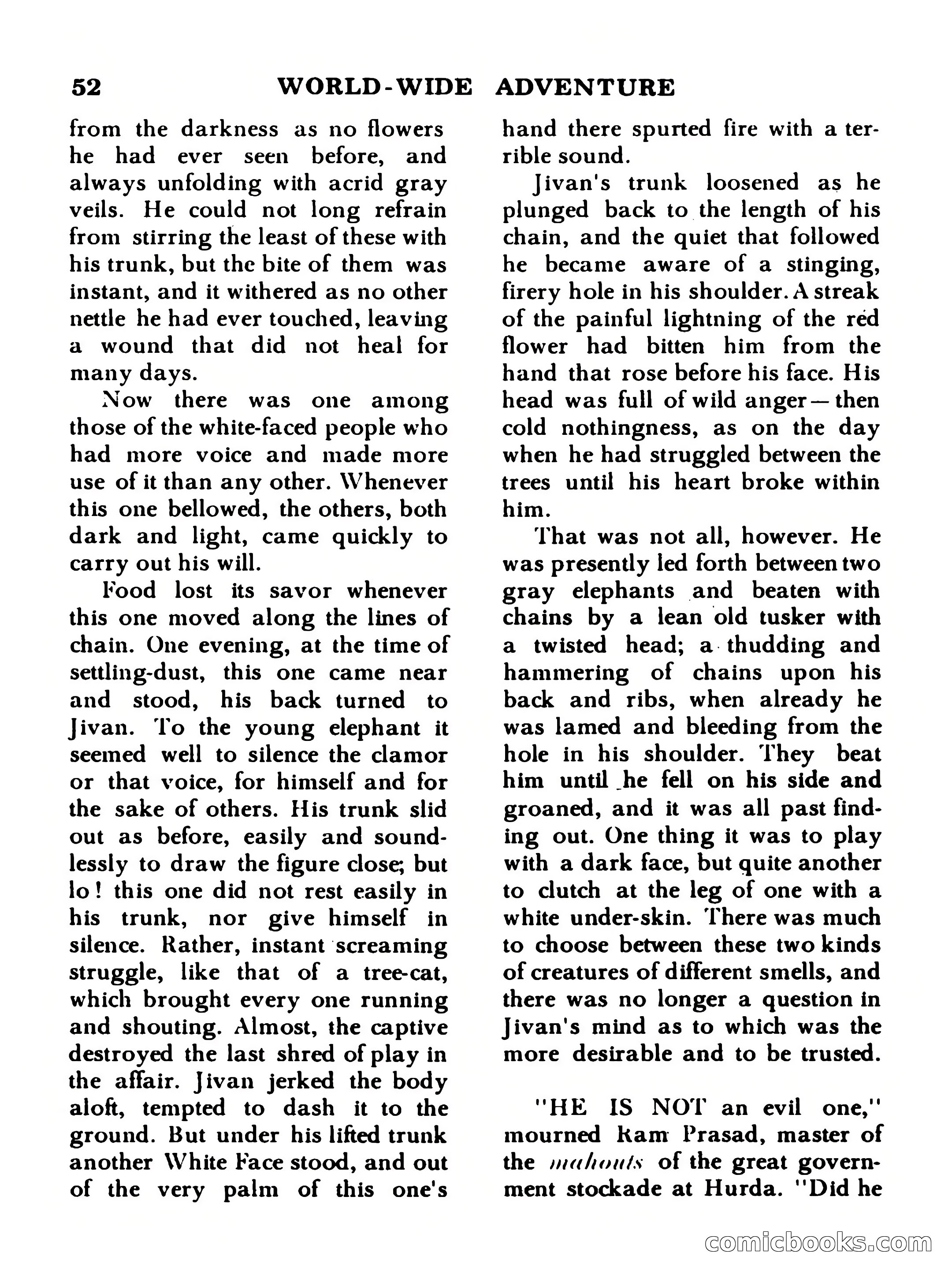 World Wide Adventure No. 1 — page 52 of 132