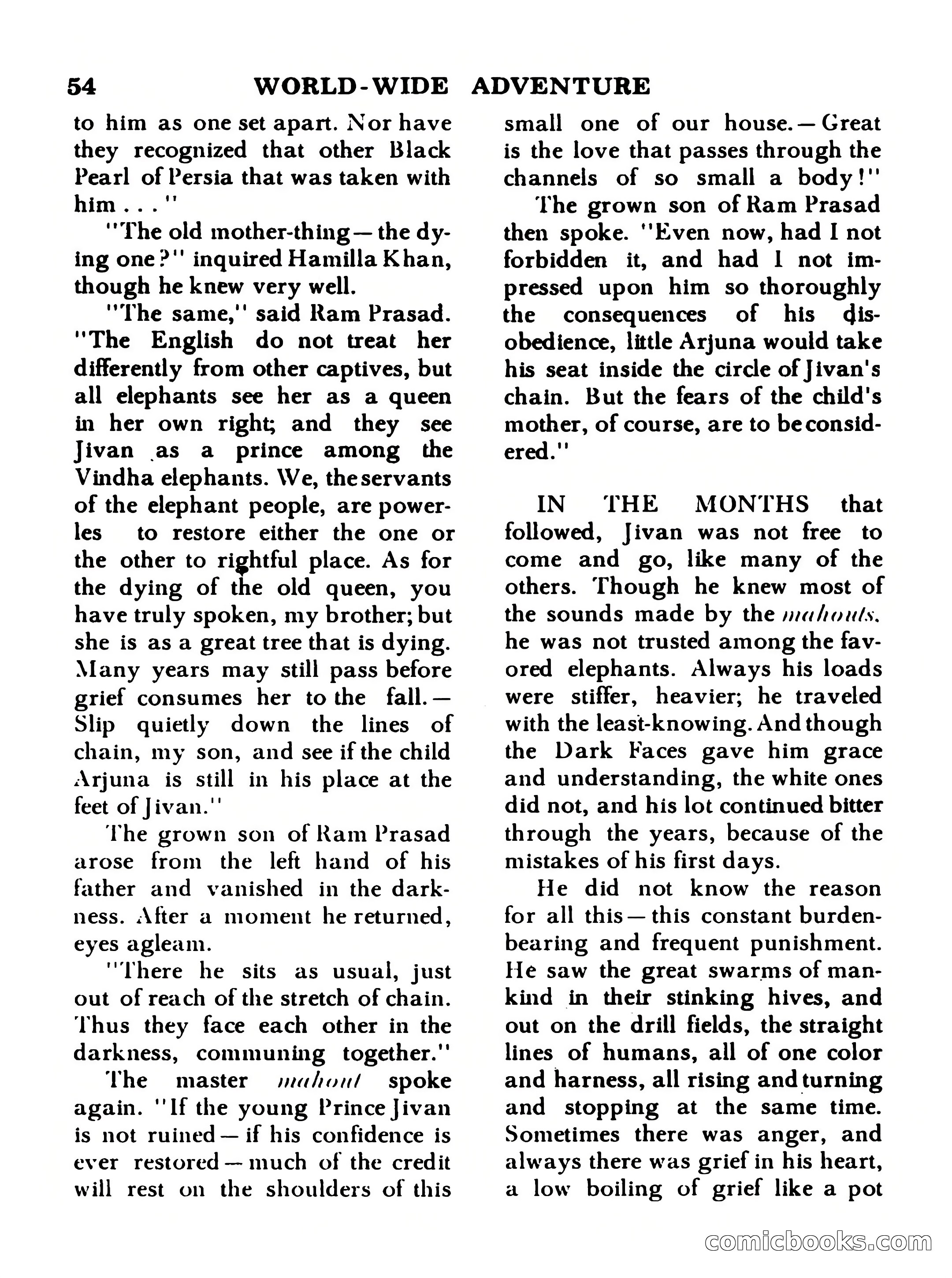 World Wide Adventure No. 1 — page 54 of 132