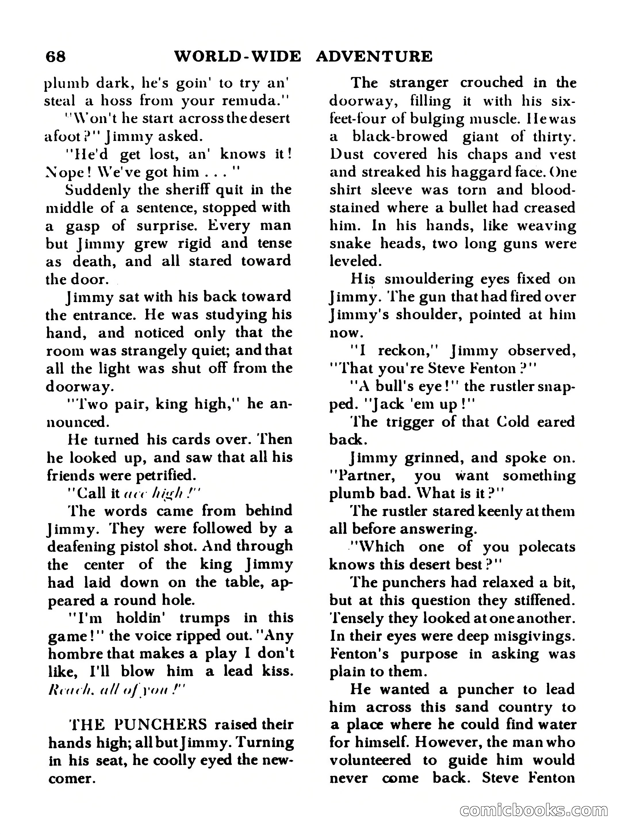 World Wide Adventure No. 1 — page 68 of 132