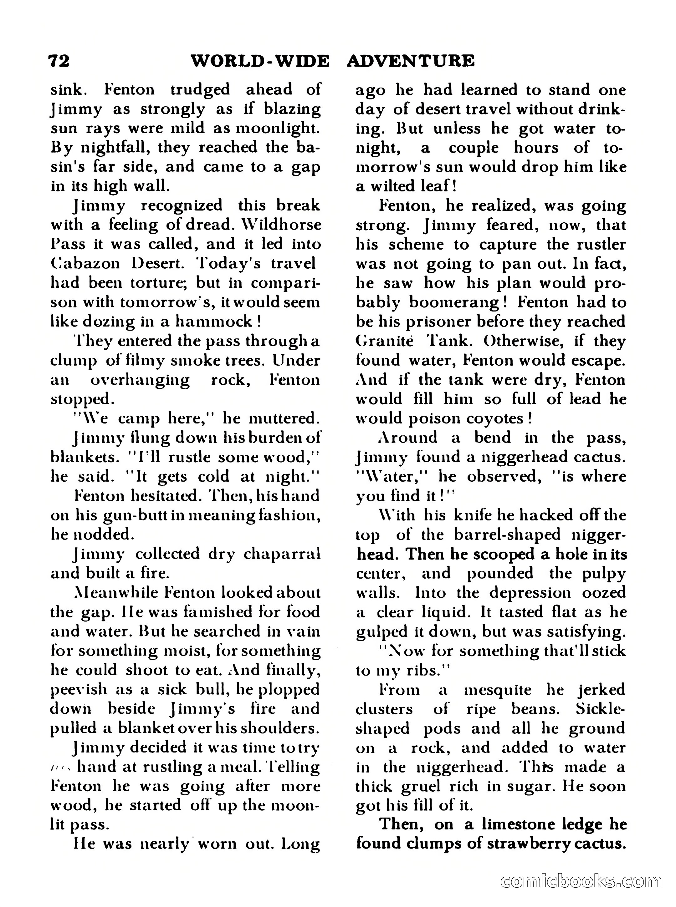 World Wide Adventure No. 1 — page 72 of 132