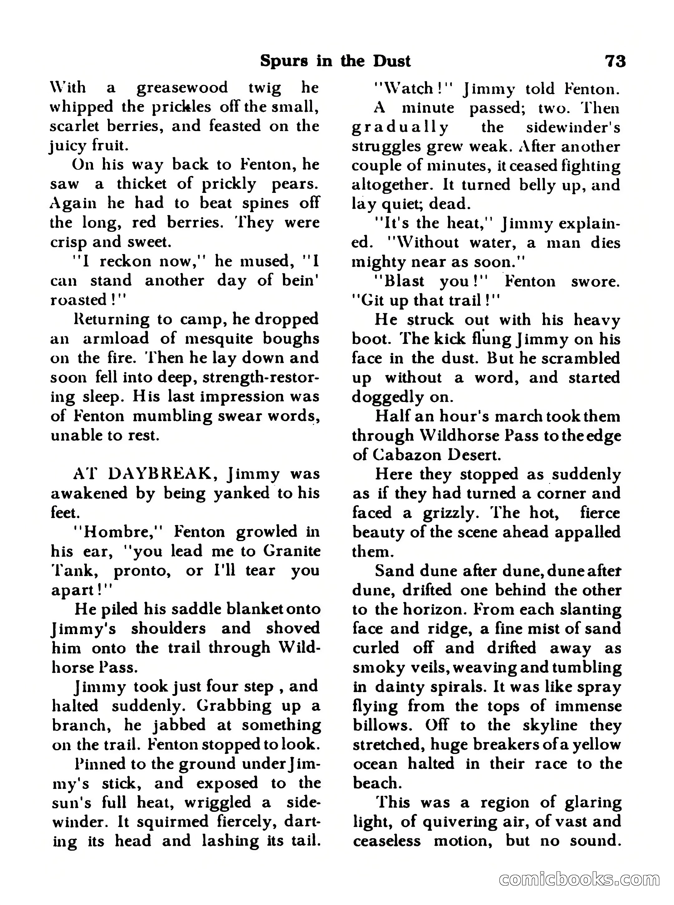 World Wide Adventure No. 1 — page 73 of 132