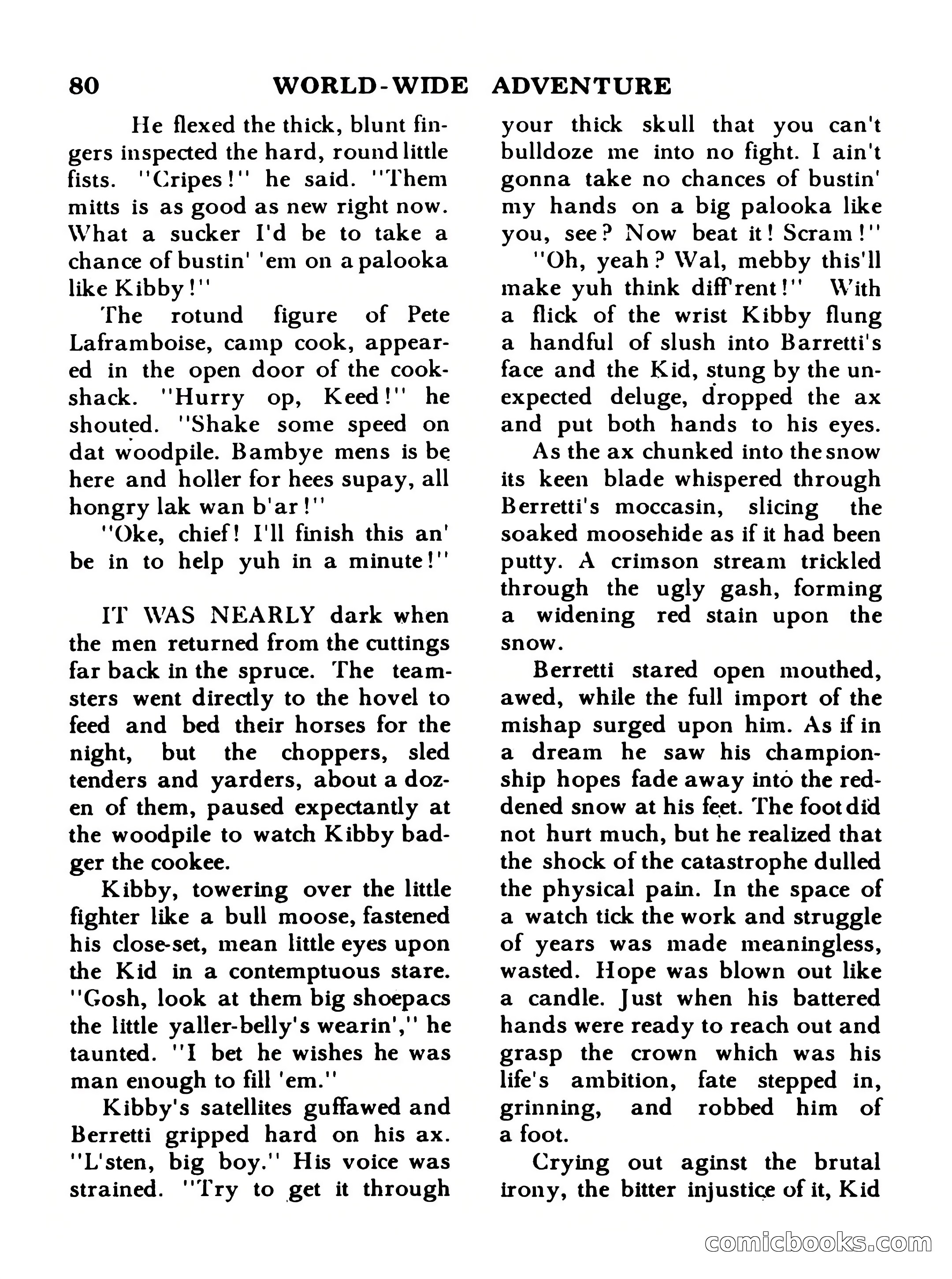 World Wide Adventure No. 1 — page 80 of 132