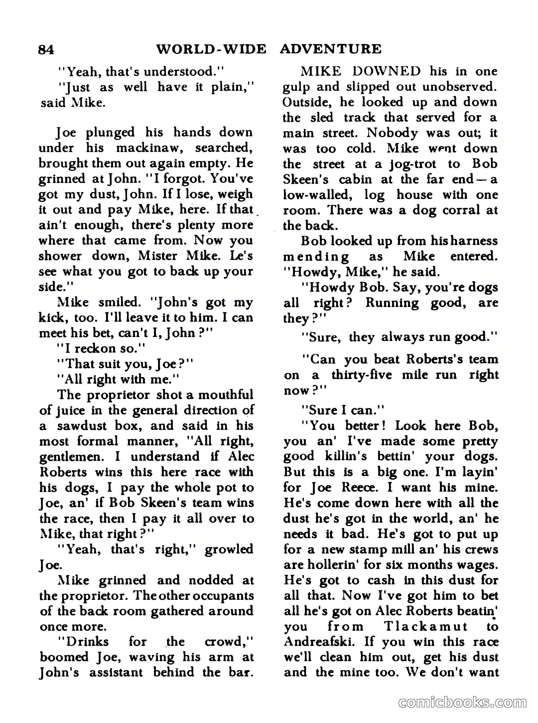 World Wide Adventure No. 1 — page 84 of 132