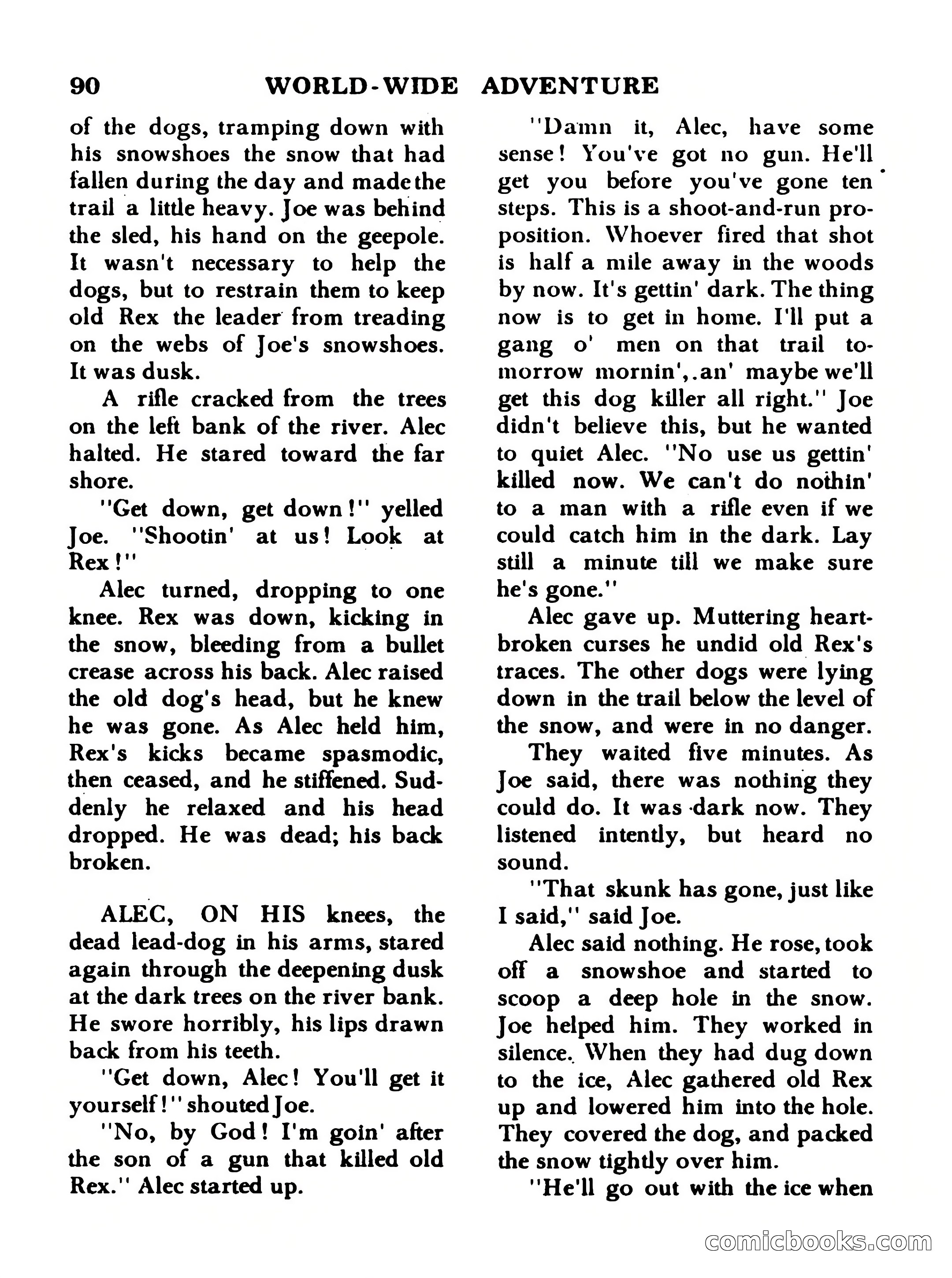 World Wide Adventure No. 1 — page 90 of 132