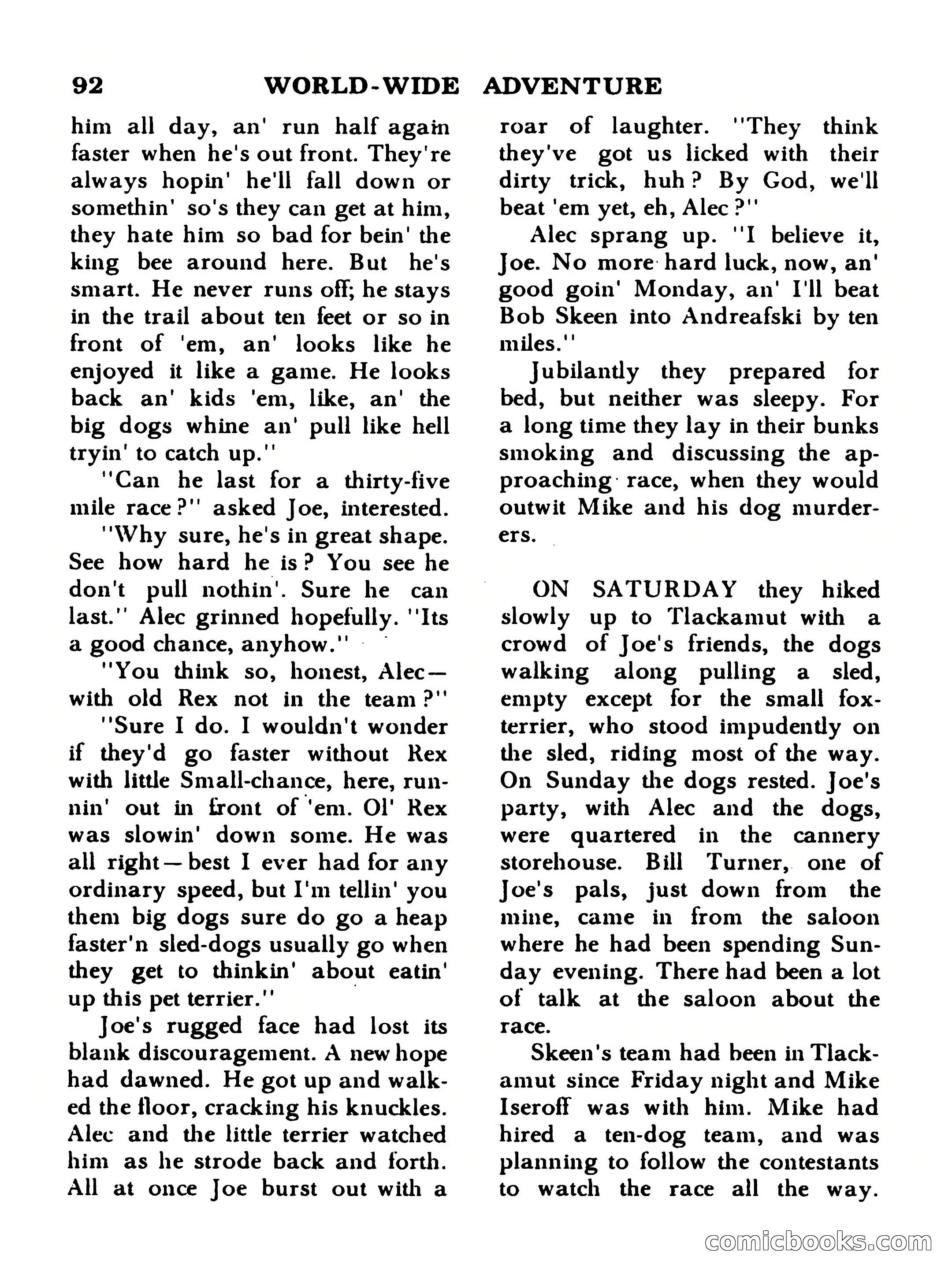 World Wide Adventure No. 1 — page 92 of 132