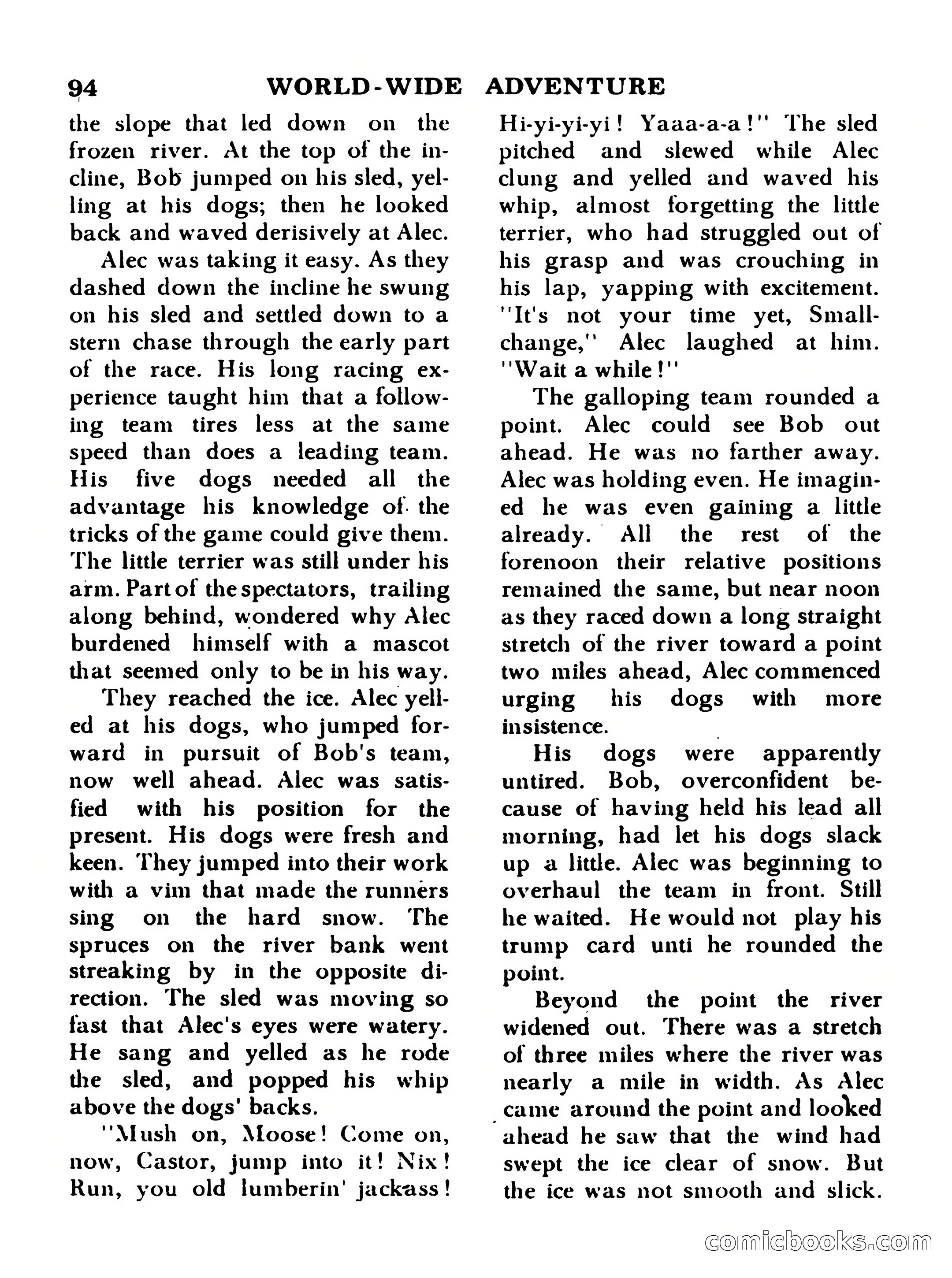 World Wide Adventure No. 1 — page 94 of 132