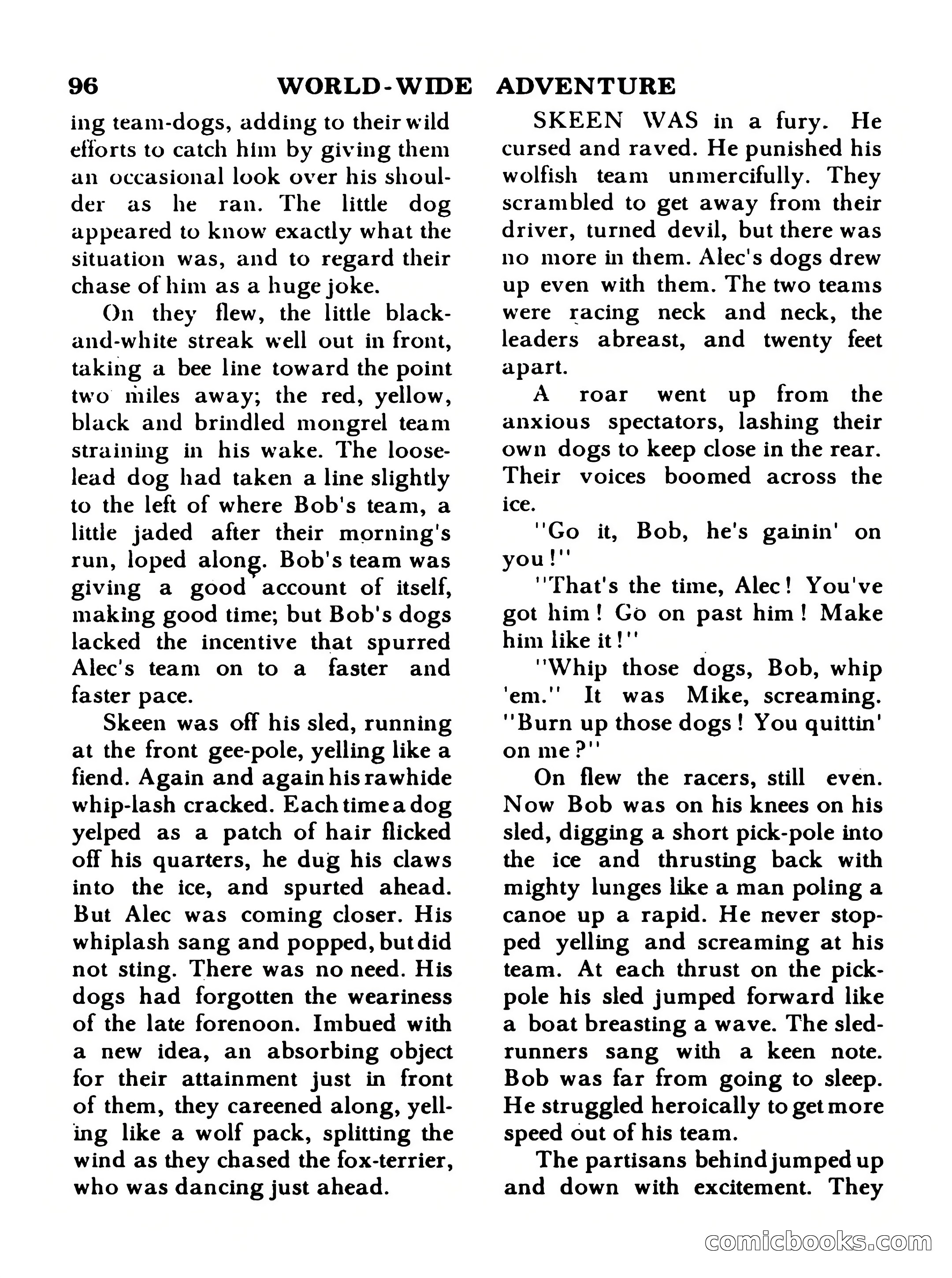 World Wide Adventure No. 1 — page 96 of 132