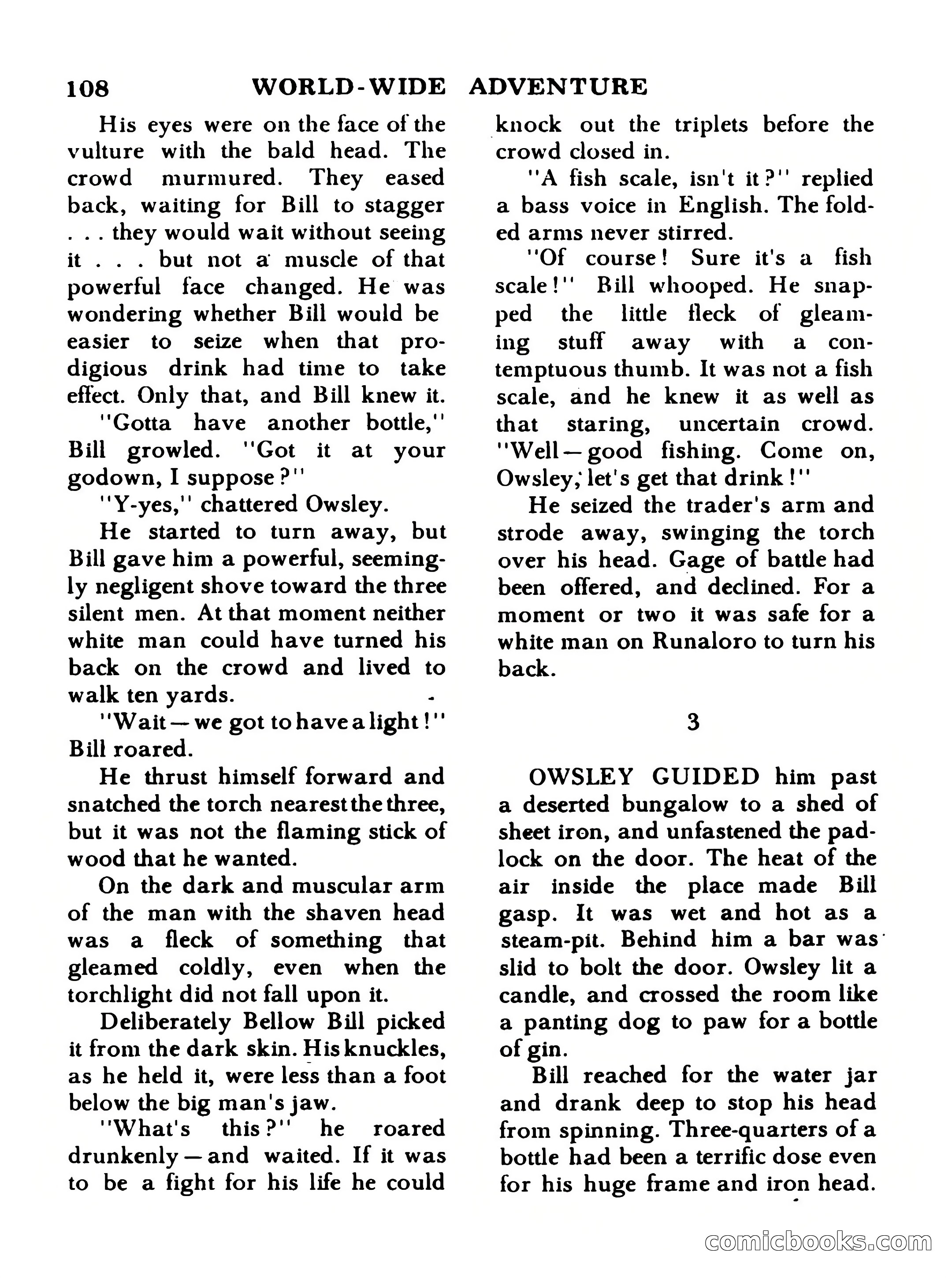 World Wide Adventure No. 1 — page 108 of 132