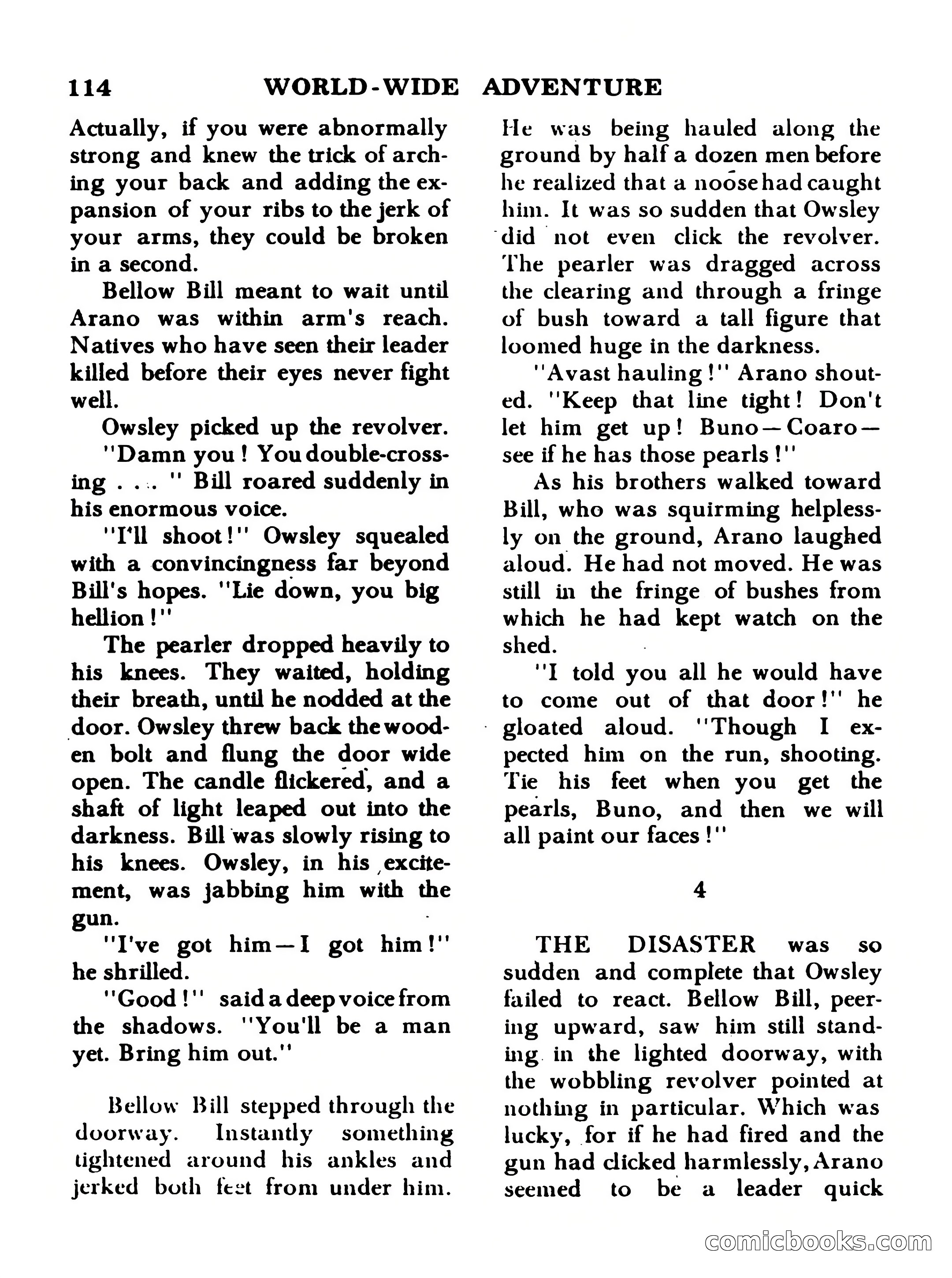 World Wide Adventure No. 1 — page 114 of 132