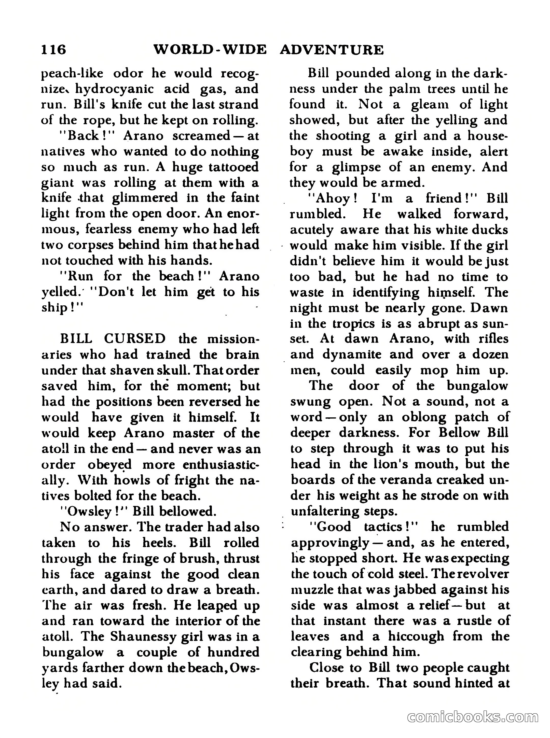 World Wide Adventure No. 1 — page 116 of 132