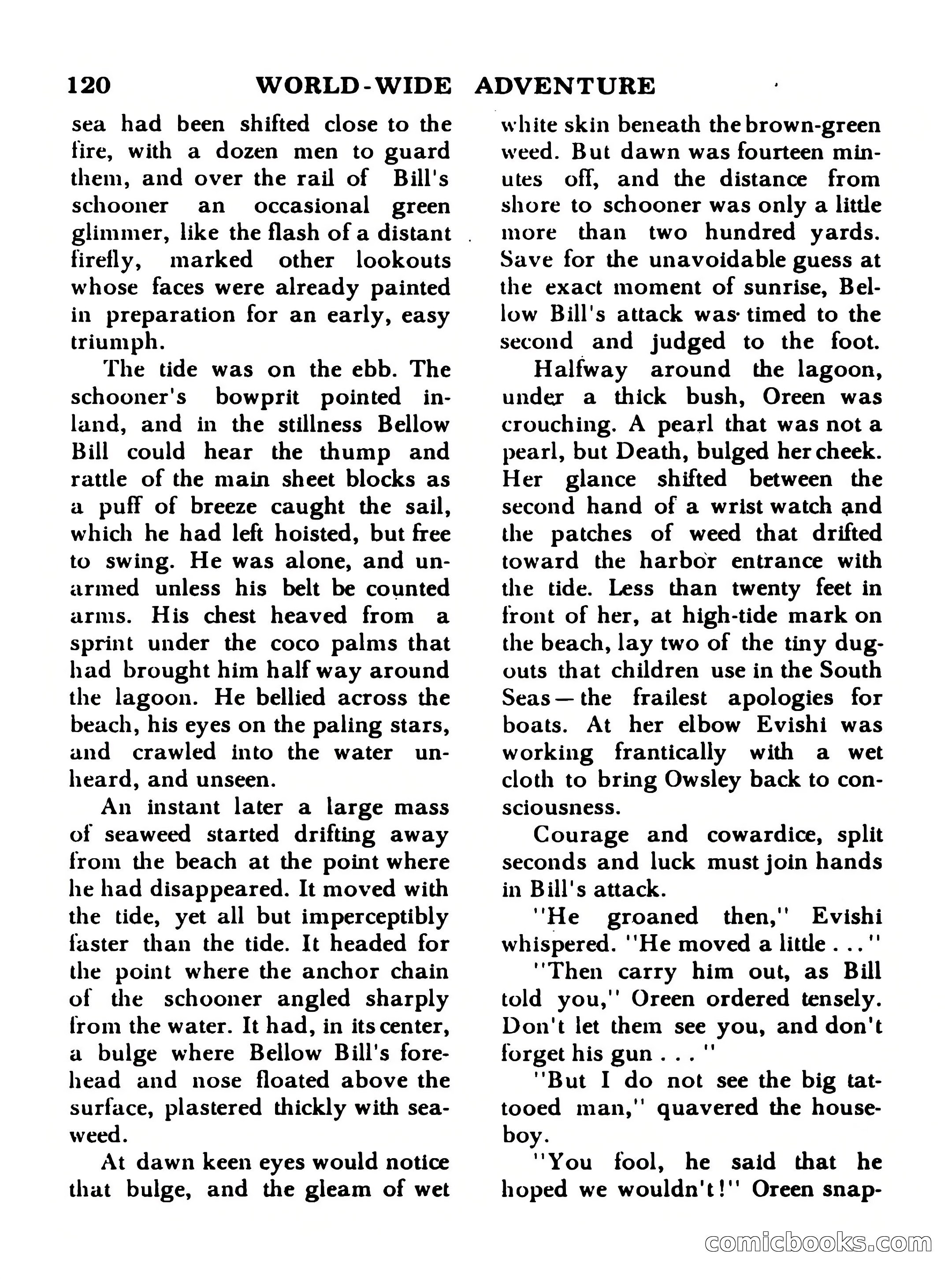World Wide Adventure No. 1 — page 120 of 132