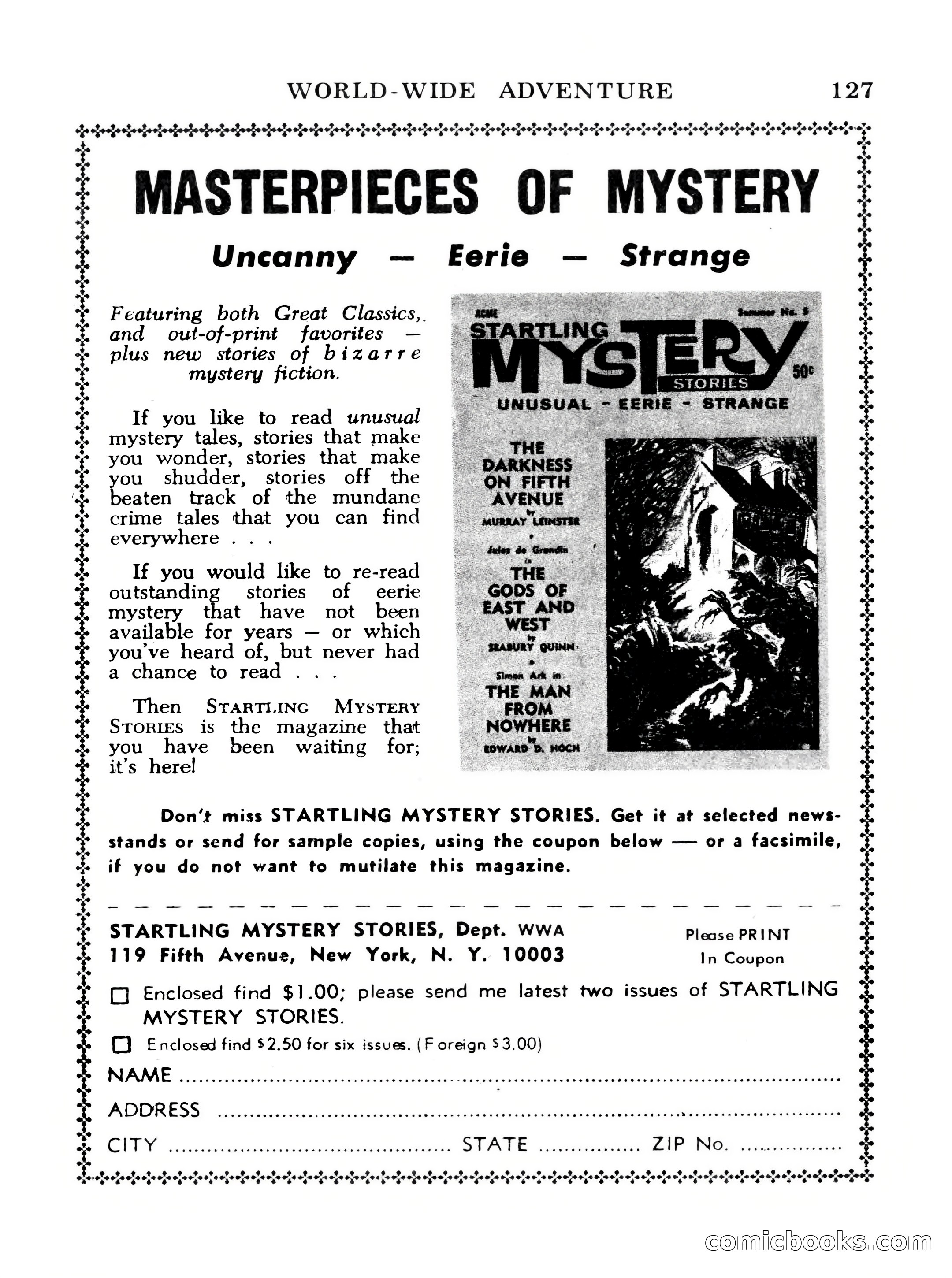 World Wide Adventure No. 1 — page 127 of 132