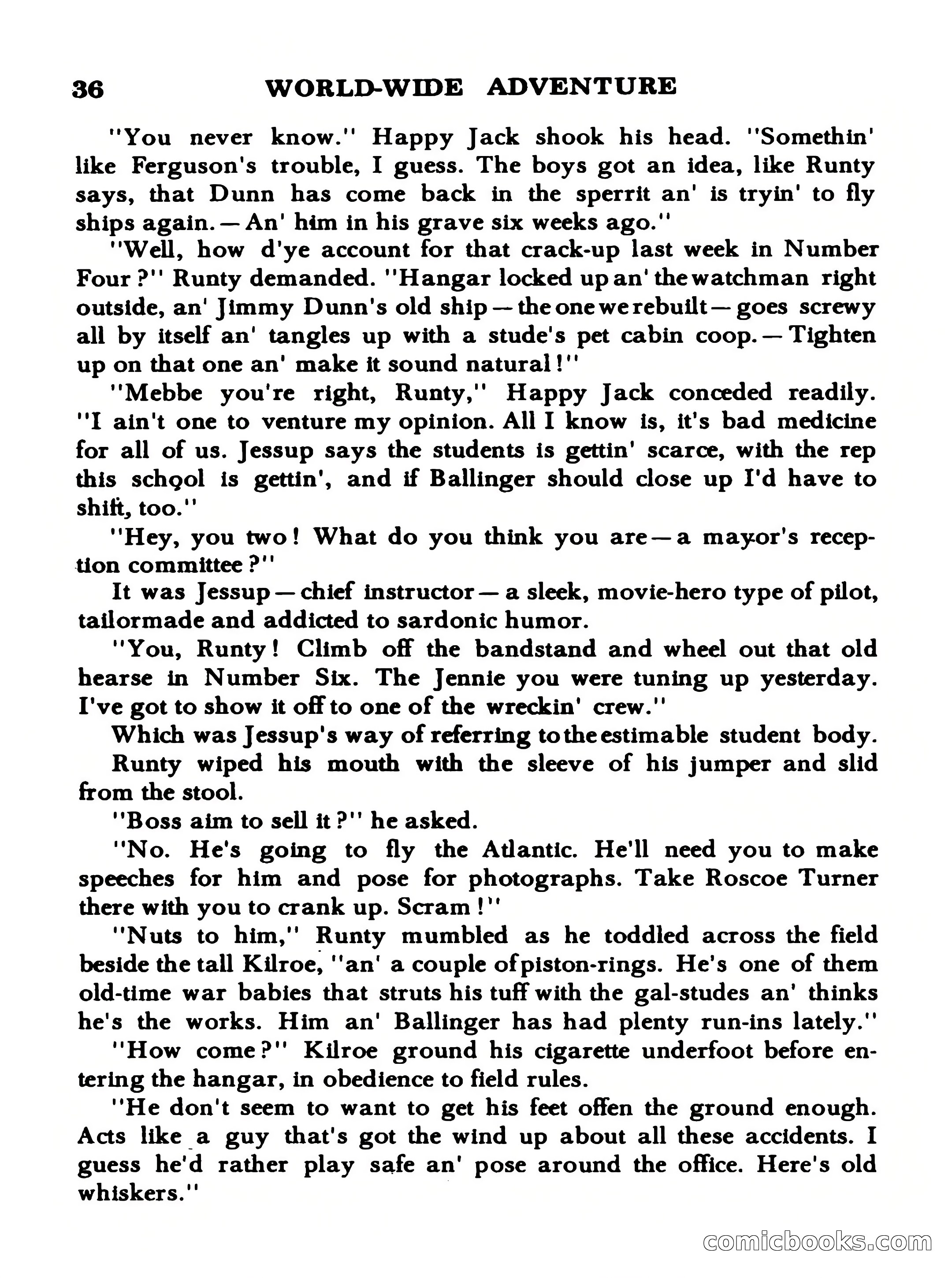 World Wide Adventure #3 — page 36 of 132