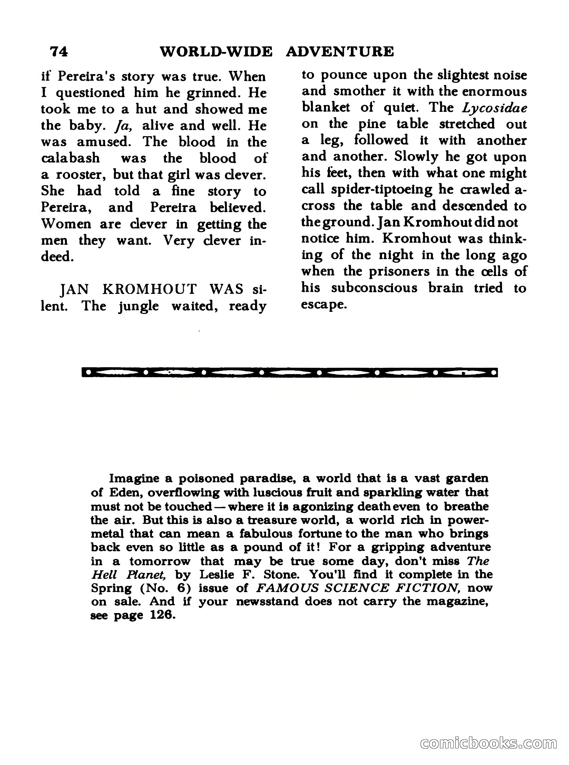 World Wide Adventure #3 — page 74 of 132