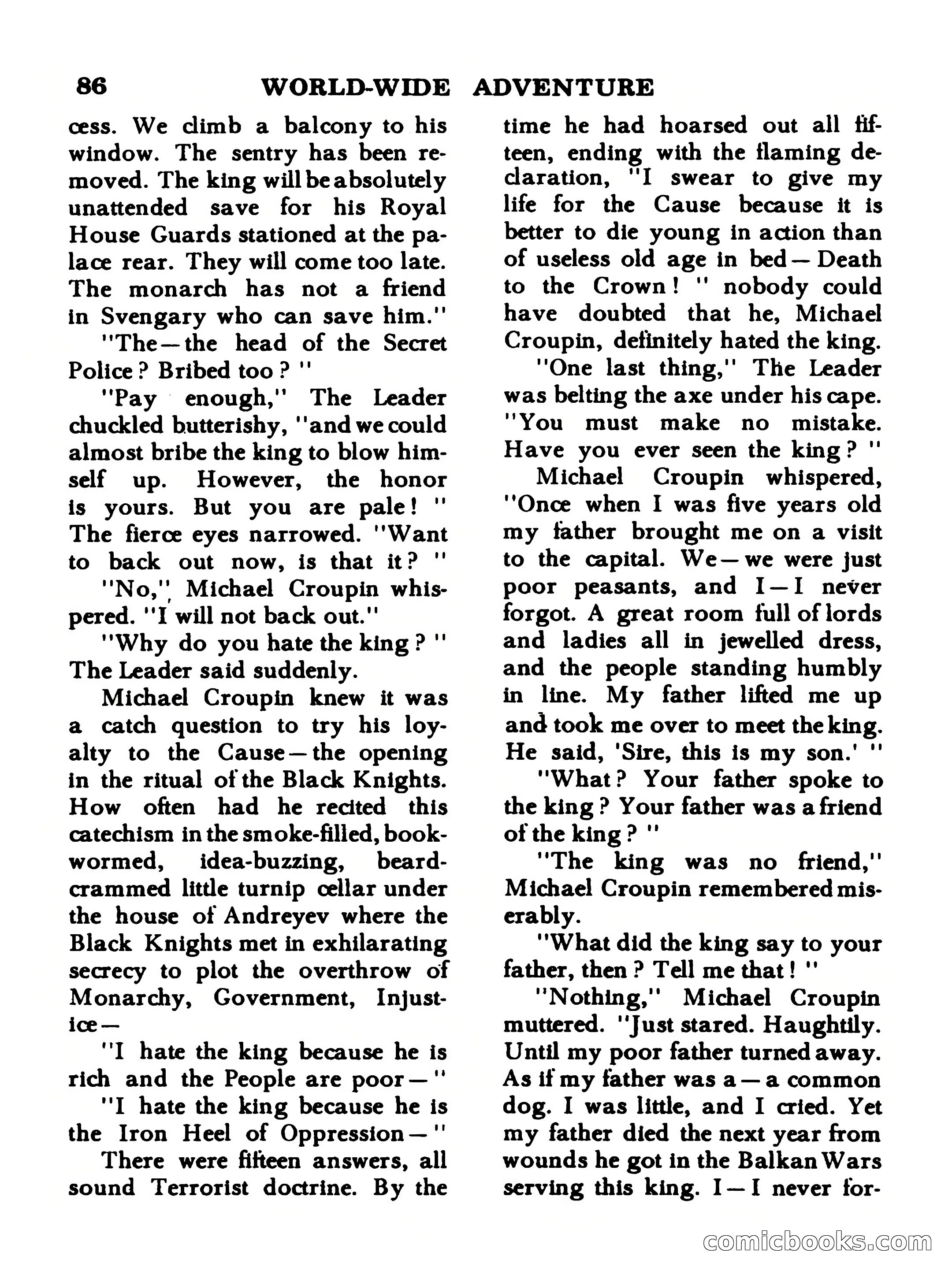 World Wide Adventure #3 — page 86 of 132
