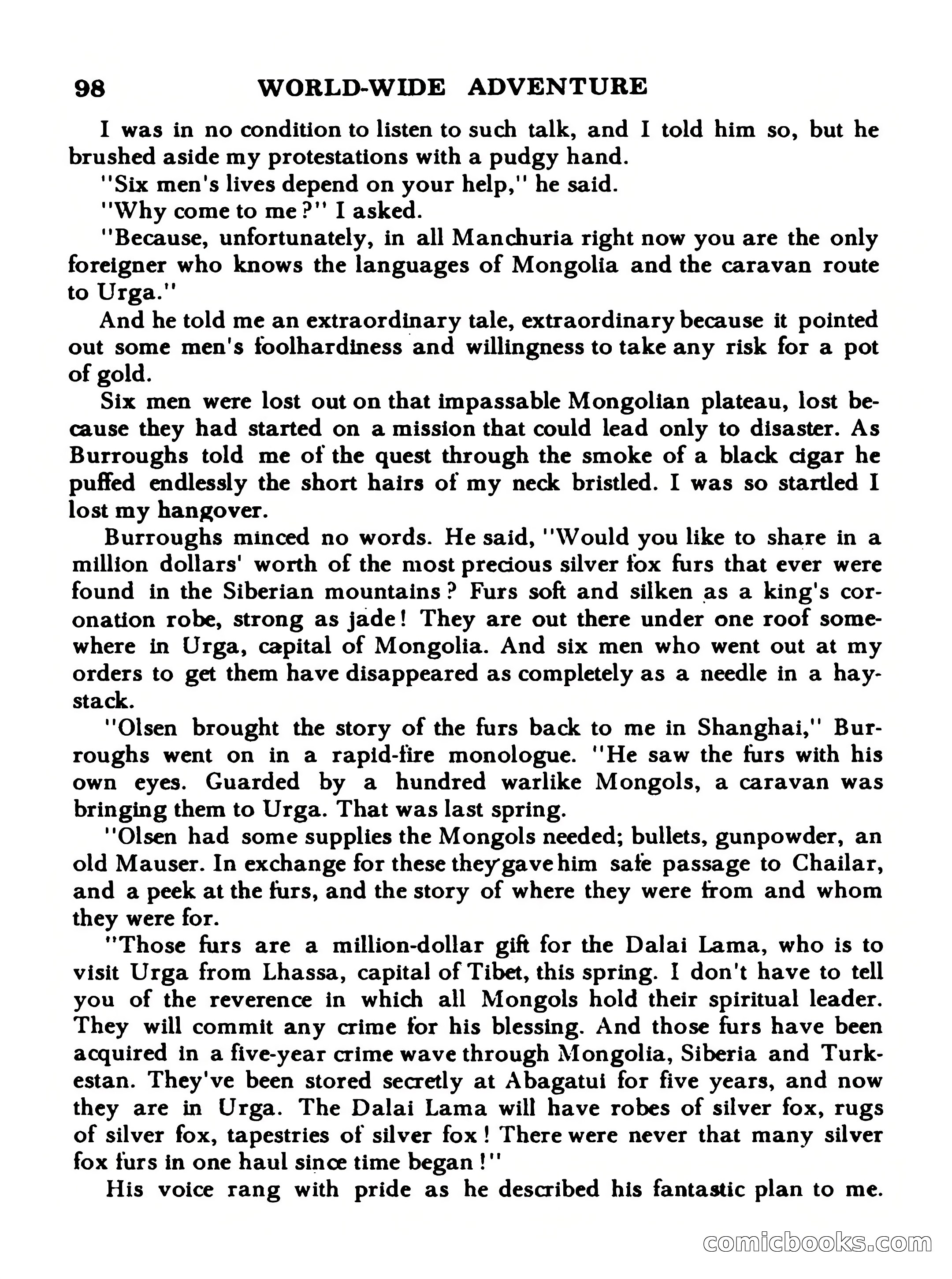 World Wide Adventure #3 — page 98 of 132