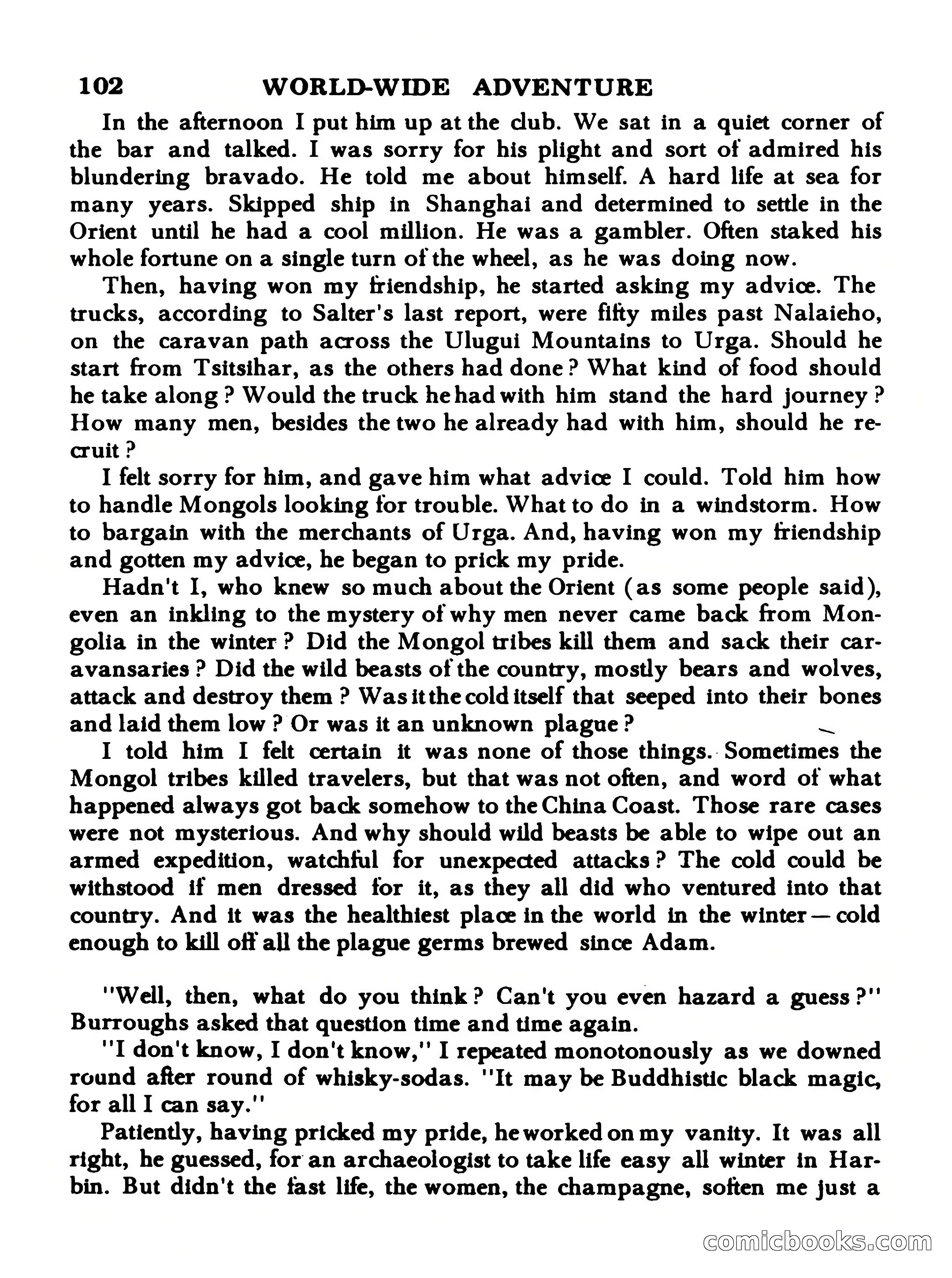 World Wide Adventure #3 — page 102 of 132