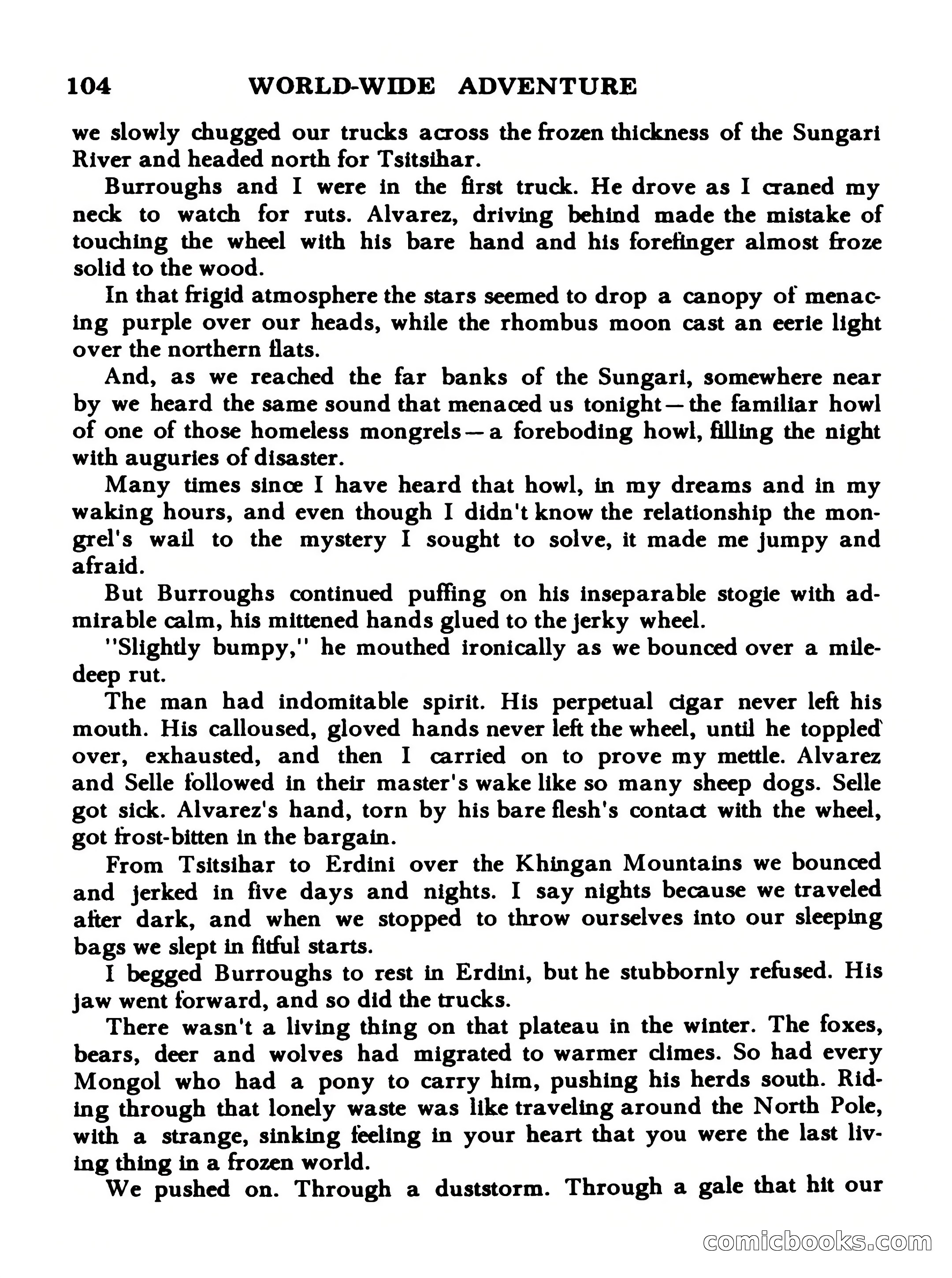 World Wide Adventure #3 — page 104 of 132