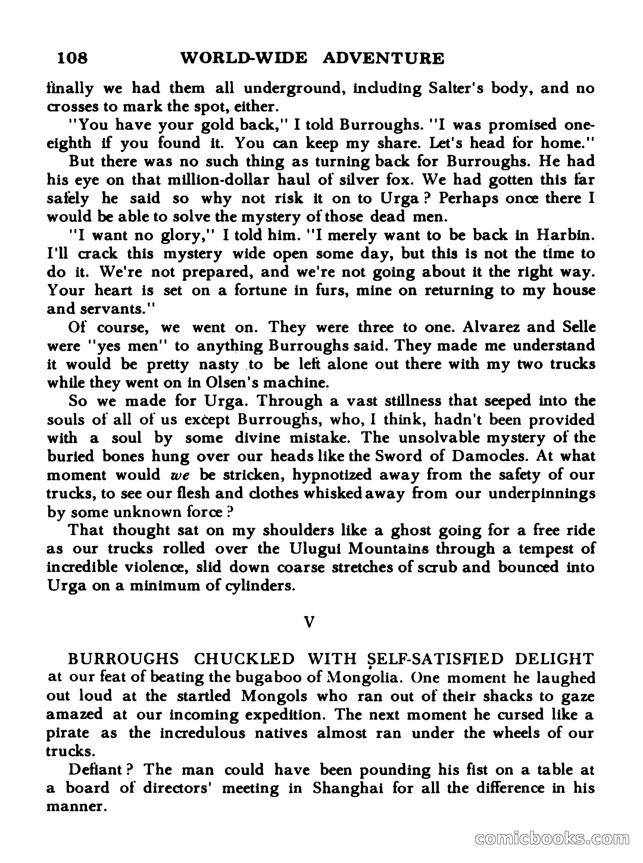 World Wide Adventure #3 — page 108 of 132