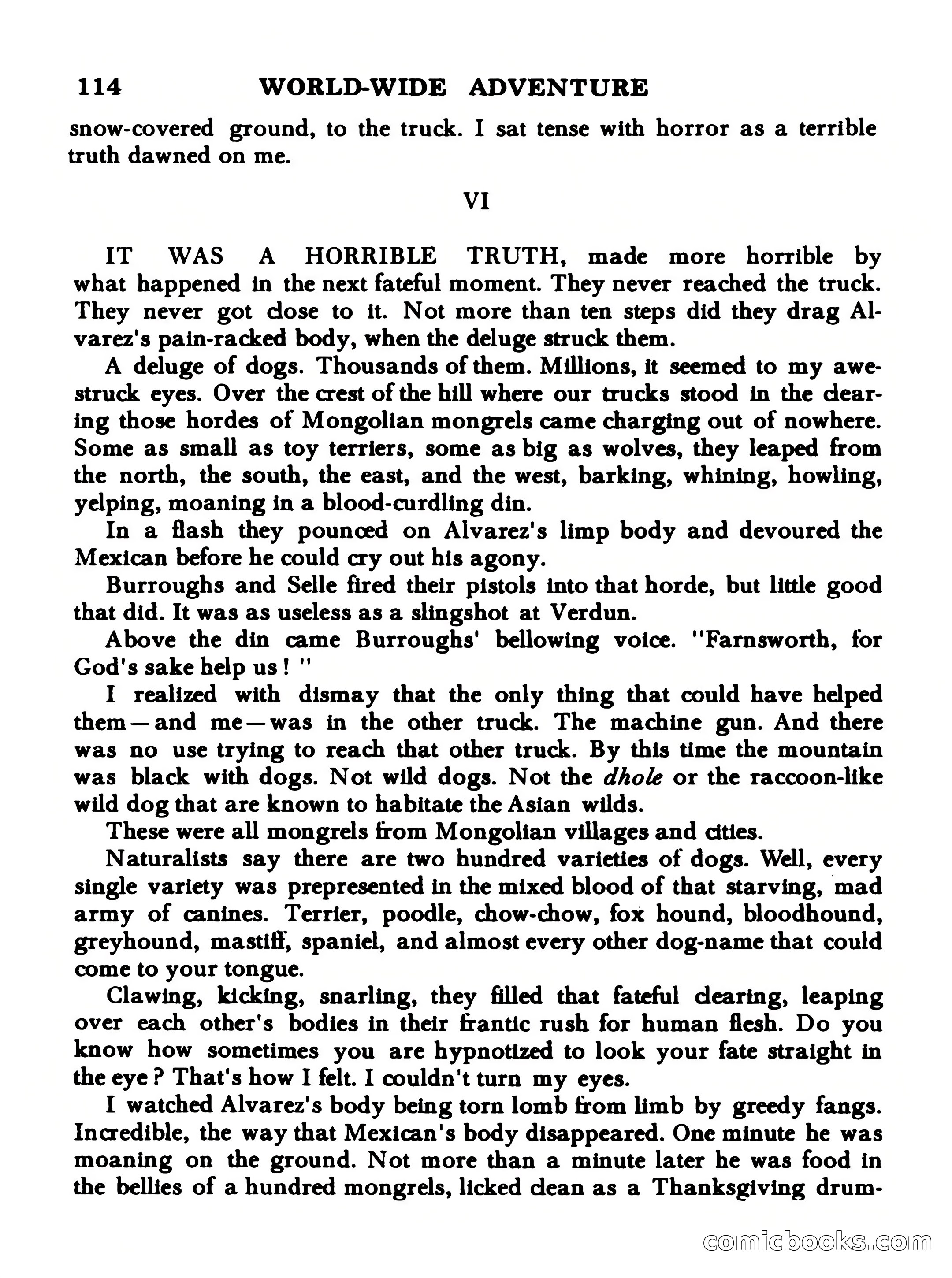 World Wide Adventure #3 — page 114 of 132