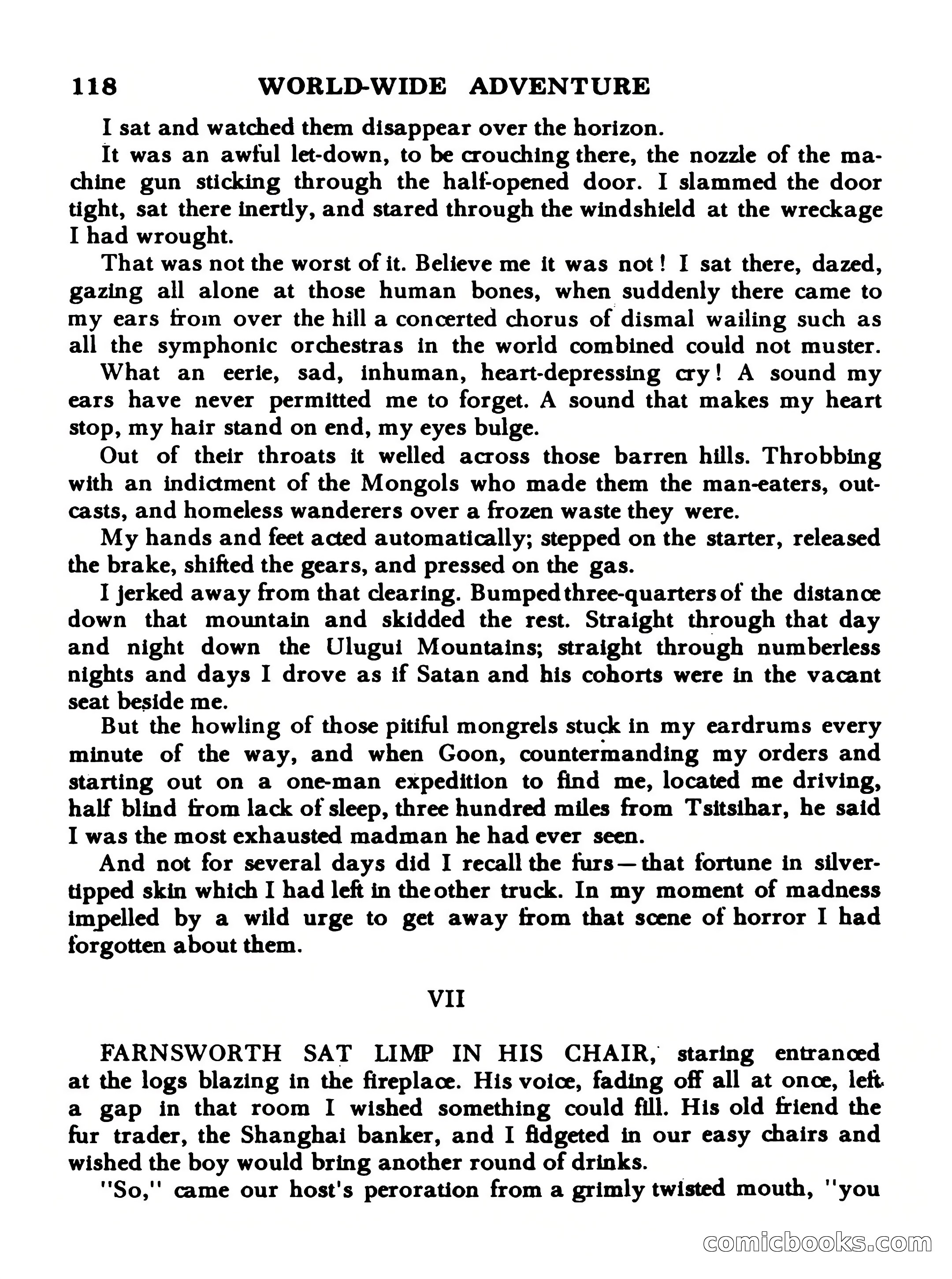 World Wide Adventure #3 — page 118 of 132