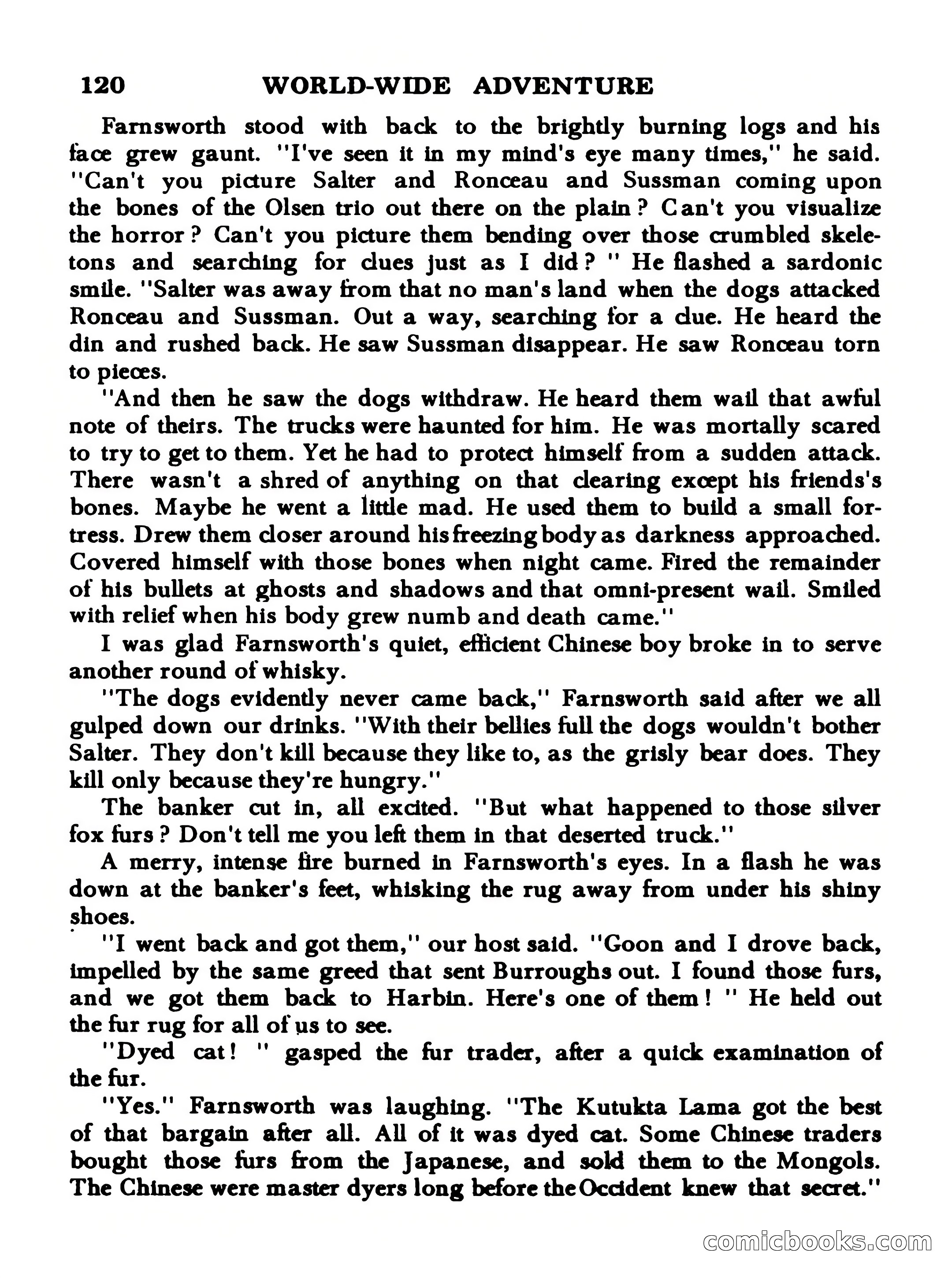 World Wide Adventure #3 — page 120 of 132