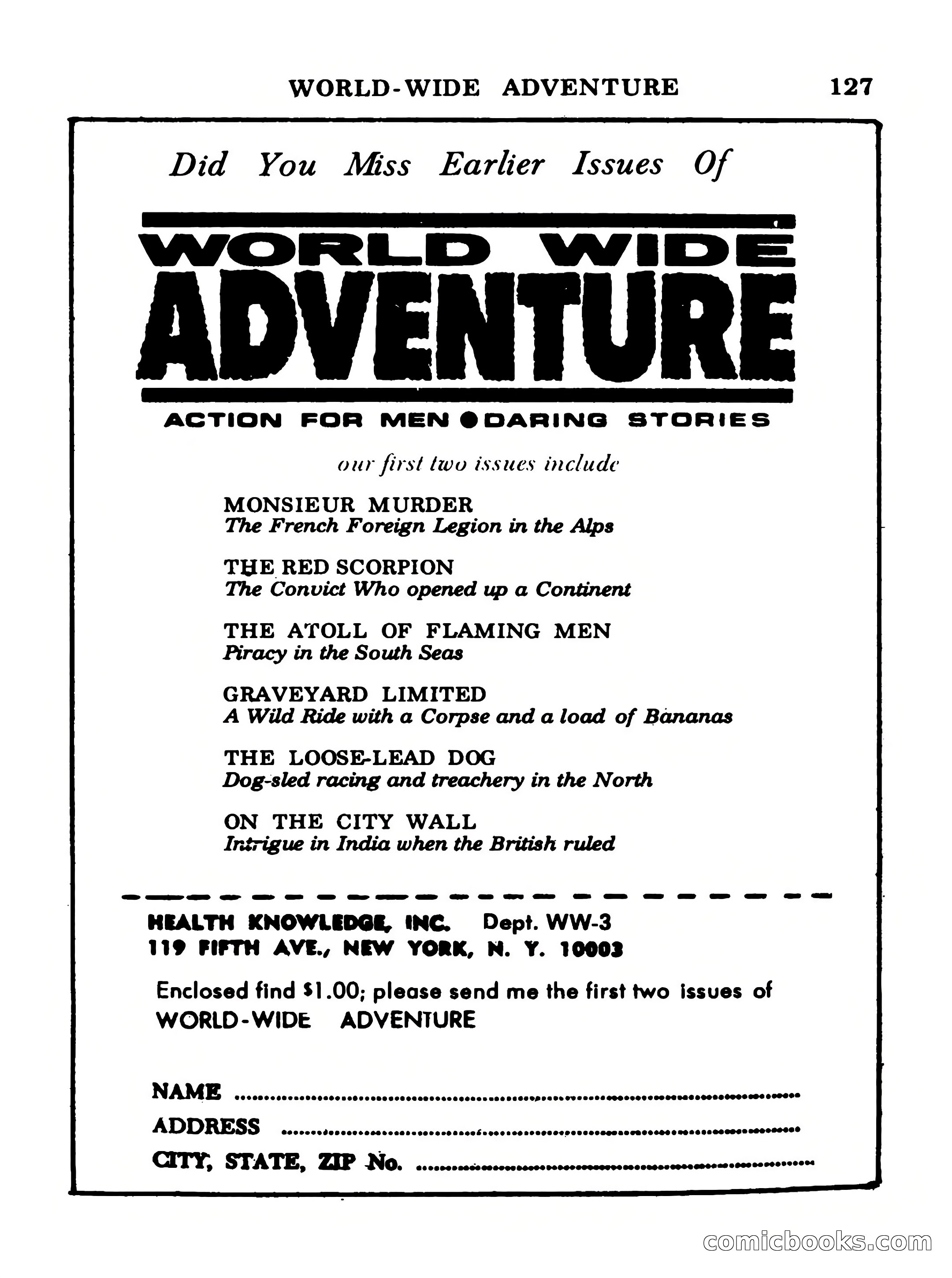 World Wide Adventure #3 — page 127 of 132
