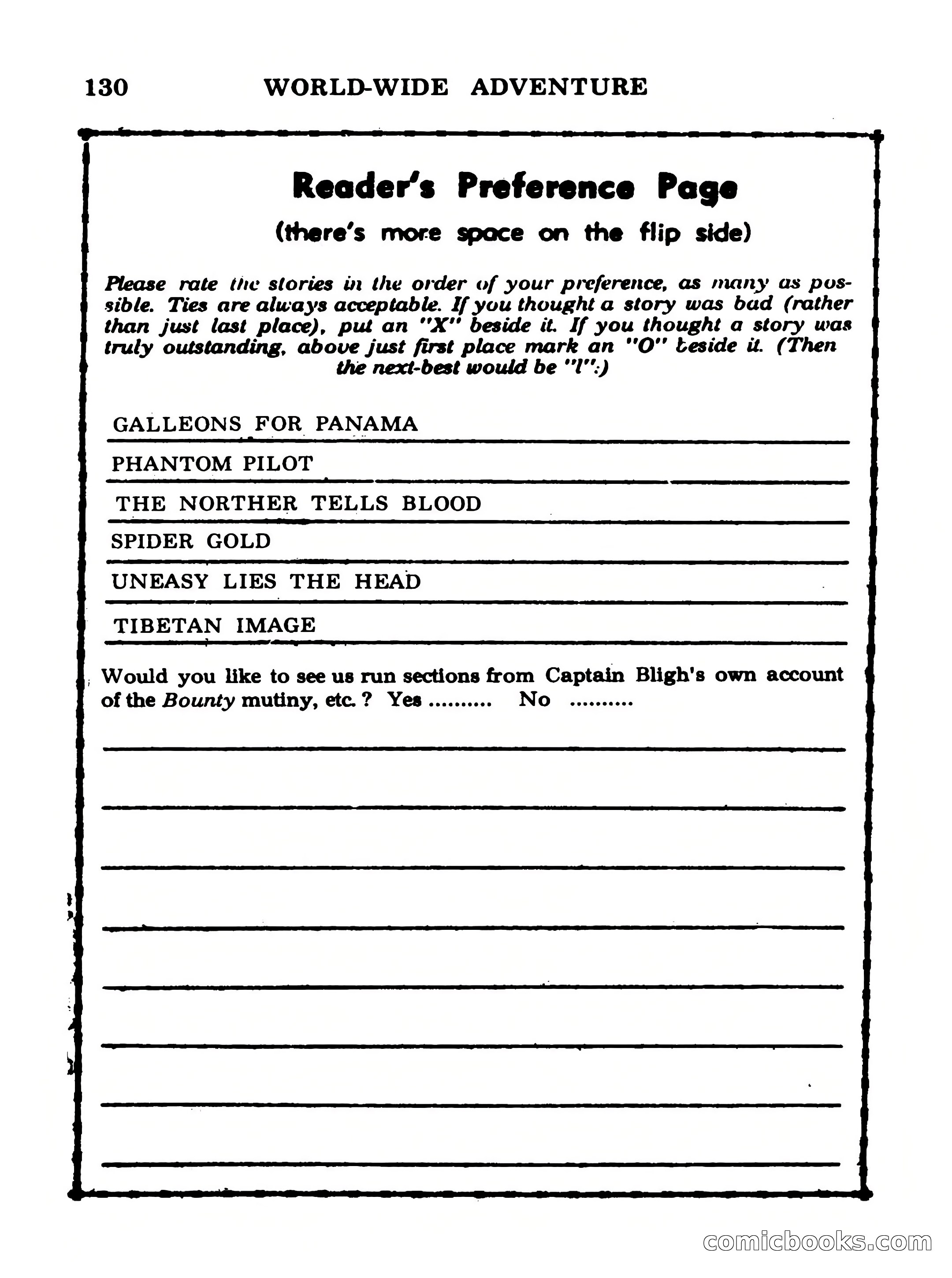World Wide Adventure #3 — page 130 of 132