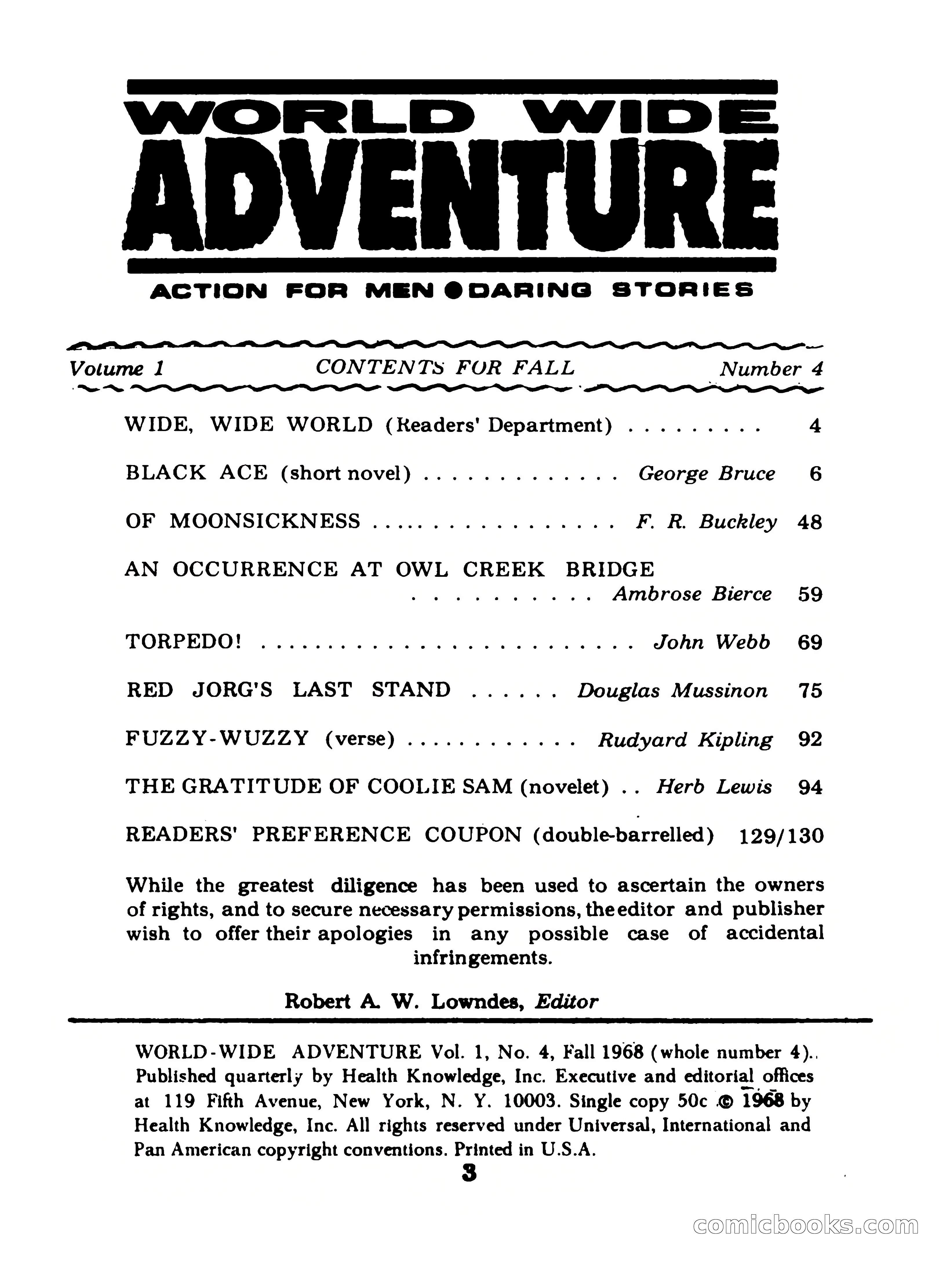 World Wide Adventure #4 — page 3 of 132