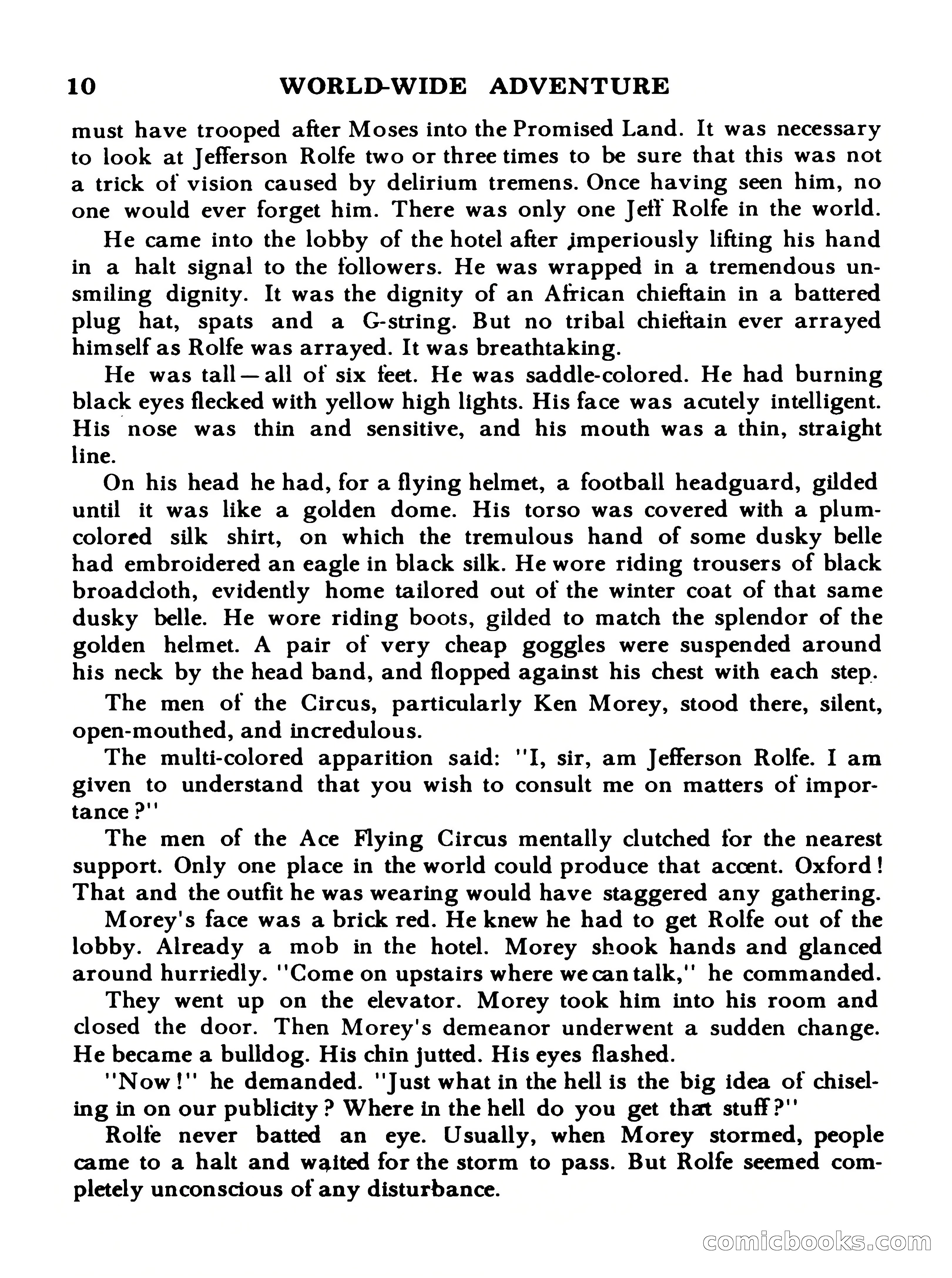 World Wide Adventure #4 — page 10 of 132